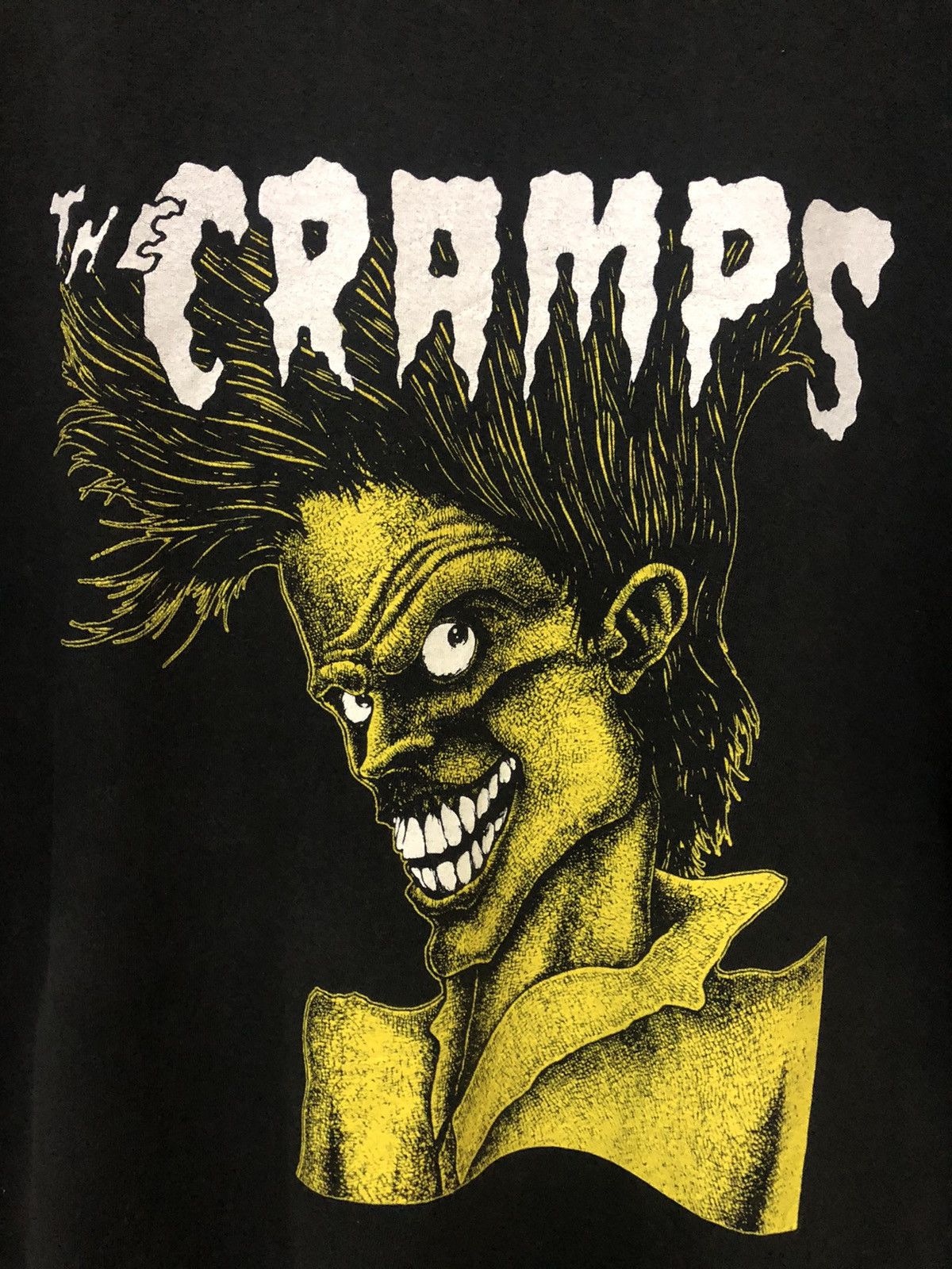 Band Tees × Vintage Vintage The Cramps Punk Rock Band Rare Tee Shirt Size US XL / EU 56 / 4 - 2 Thumbnail