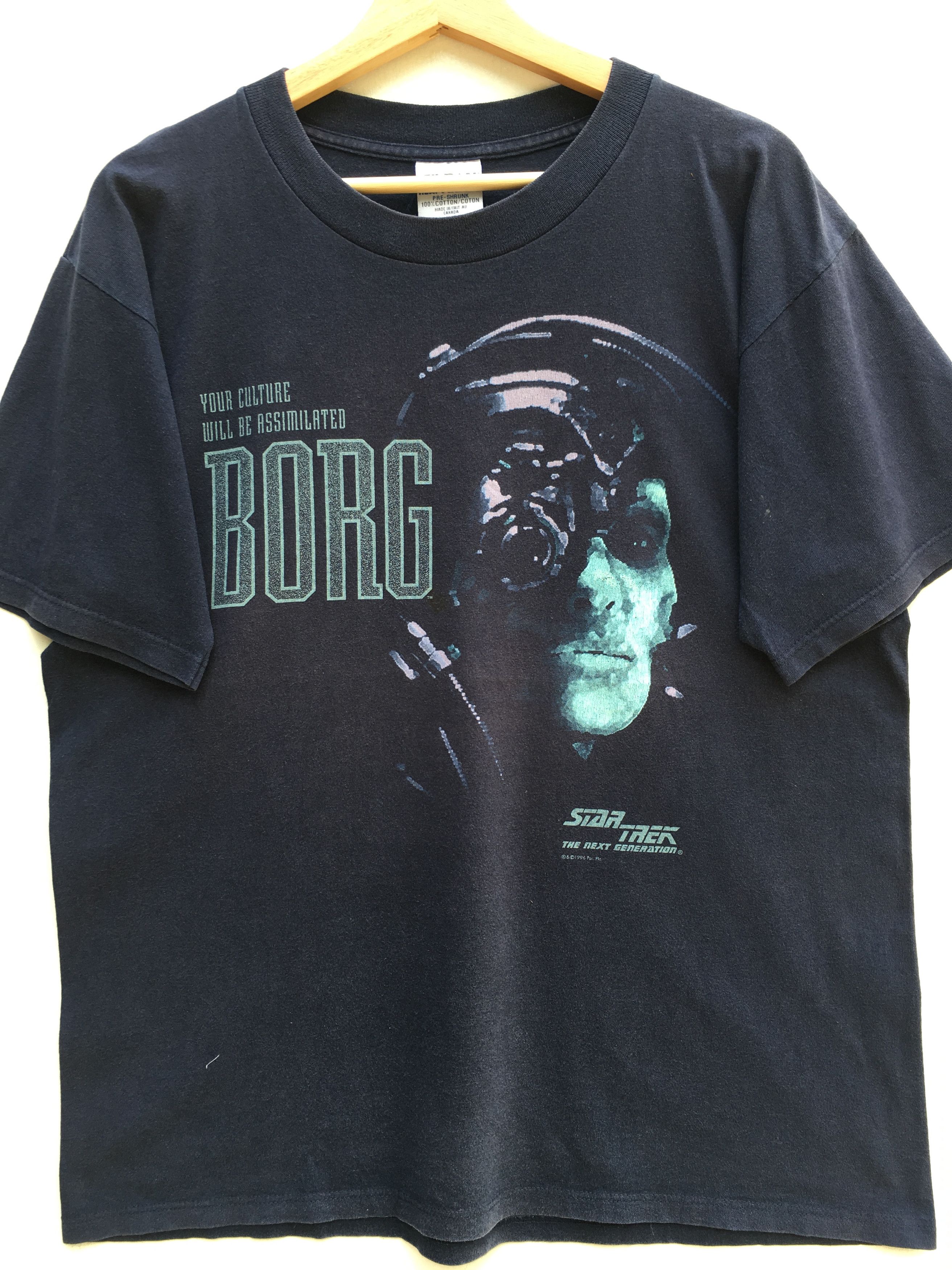 Vintage Vintage 90s famous movie Star Trek "the next generation" Size US L / EU 52-54 / 3 - 4 Thumbnail