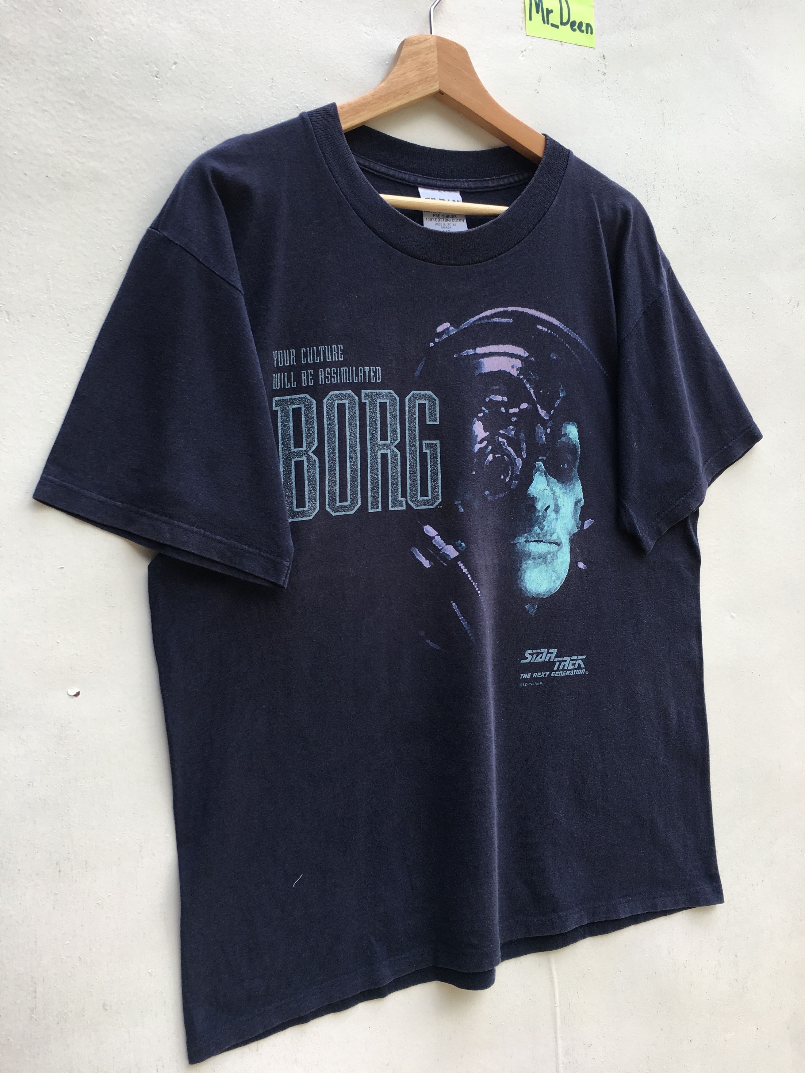 Vintage Vintage 90s famous movie Star Trek "the next generation" Size US L / EU 52-54 / 3 - 2 Thumbnail