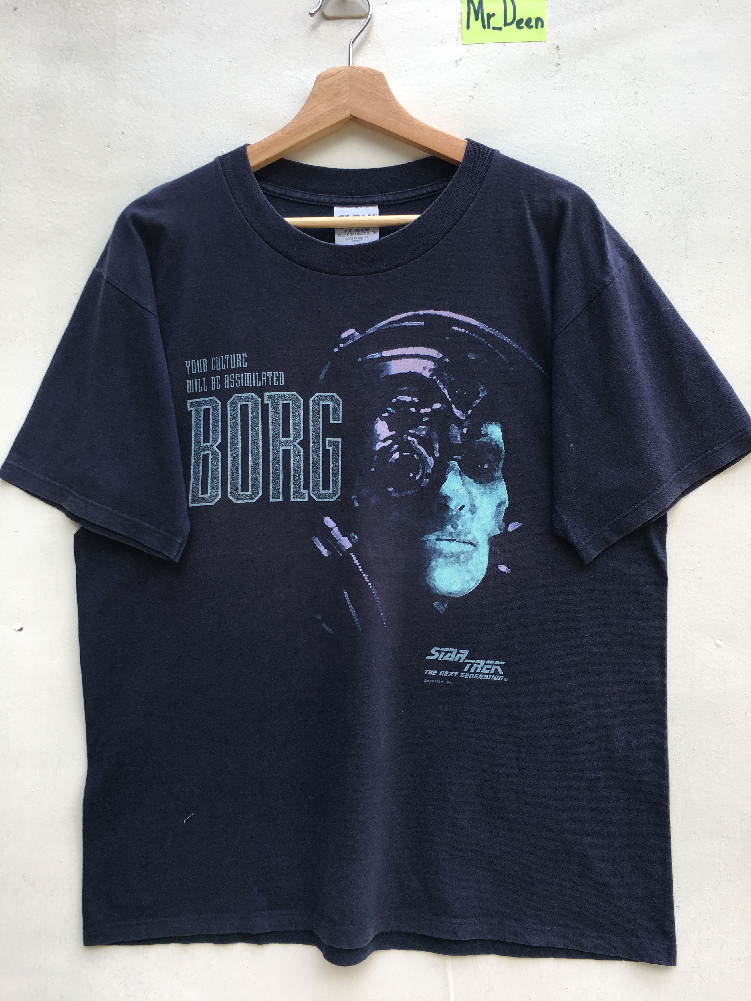 Vintage Vintage 90s famous movie Star Trek "the next generation" Size US L / EU 52-54 / 3 - 1 Thumbnail