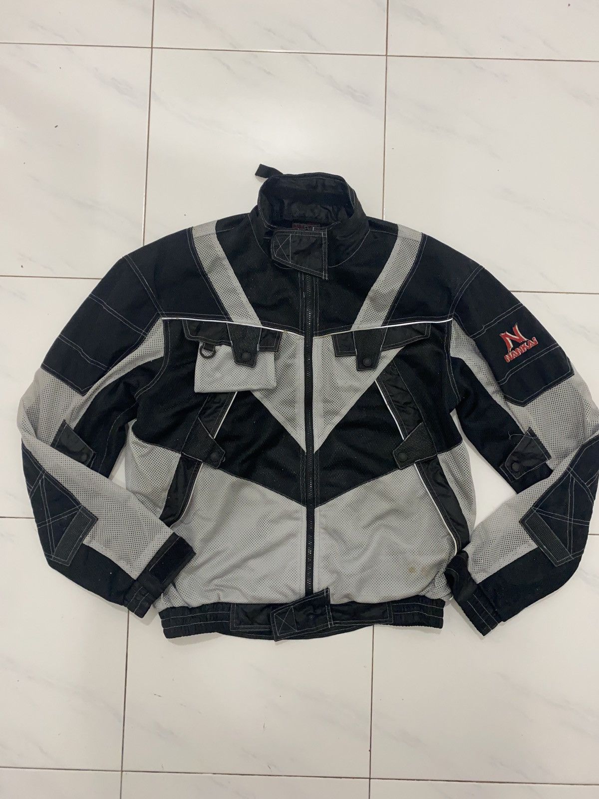 Japanese Brand VTG Nankai Riding Motorcycles Jacket Size US XL / EU 56 / 4 - 3 Thumbnail