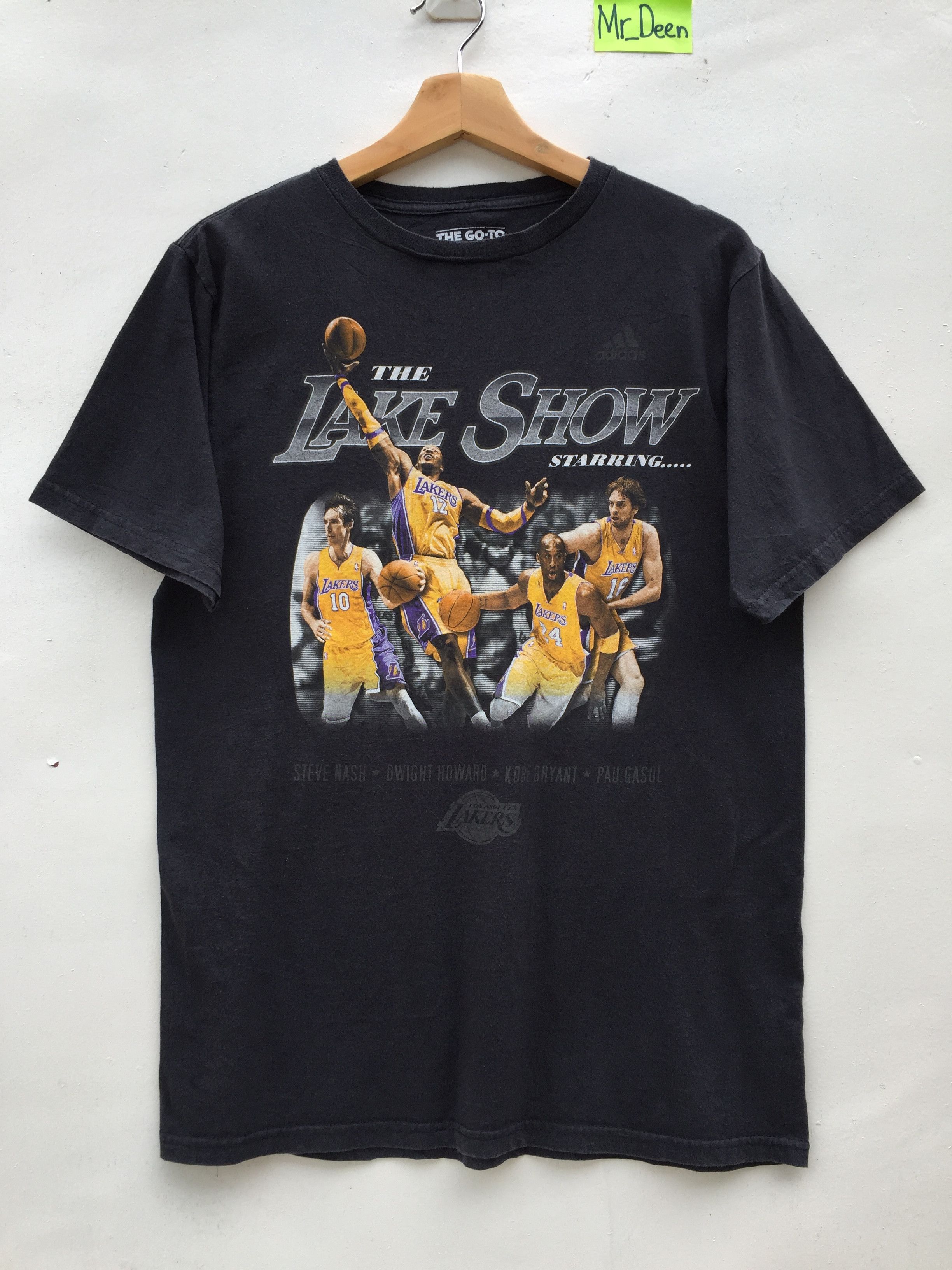 Adidas Vintage Kobe Bryant Mentality The Lake Show Tee Size US M / EU 48-50 / 2 - 1 Thumbnail