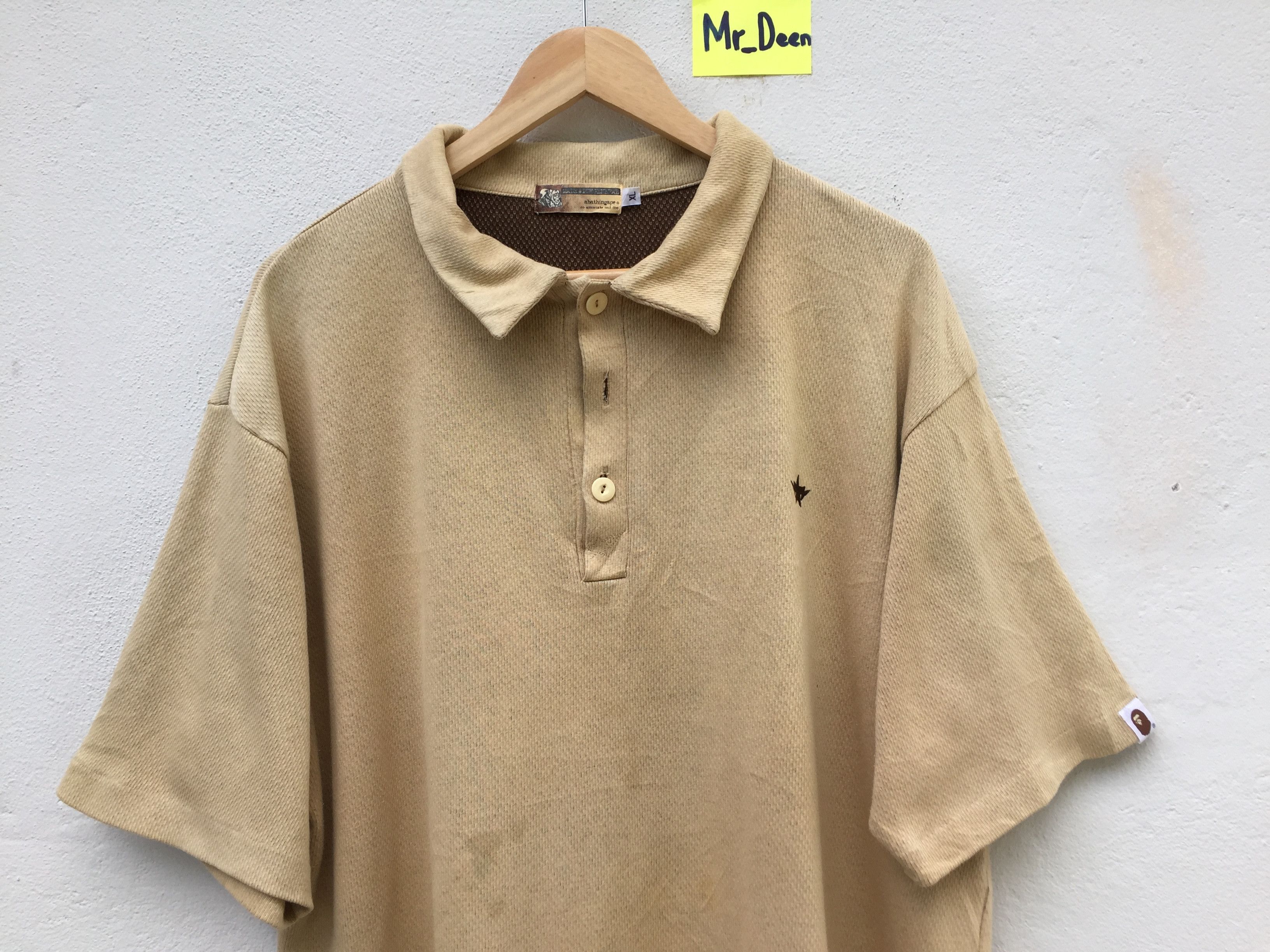 Bape Bapesta One Point Polo Size US XL / EU 56 / 4 - 4 Thumbnail
