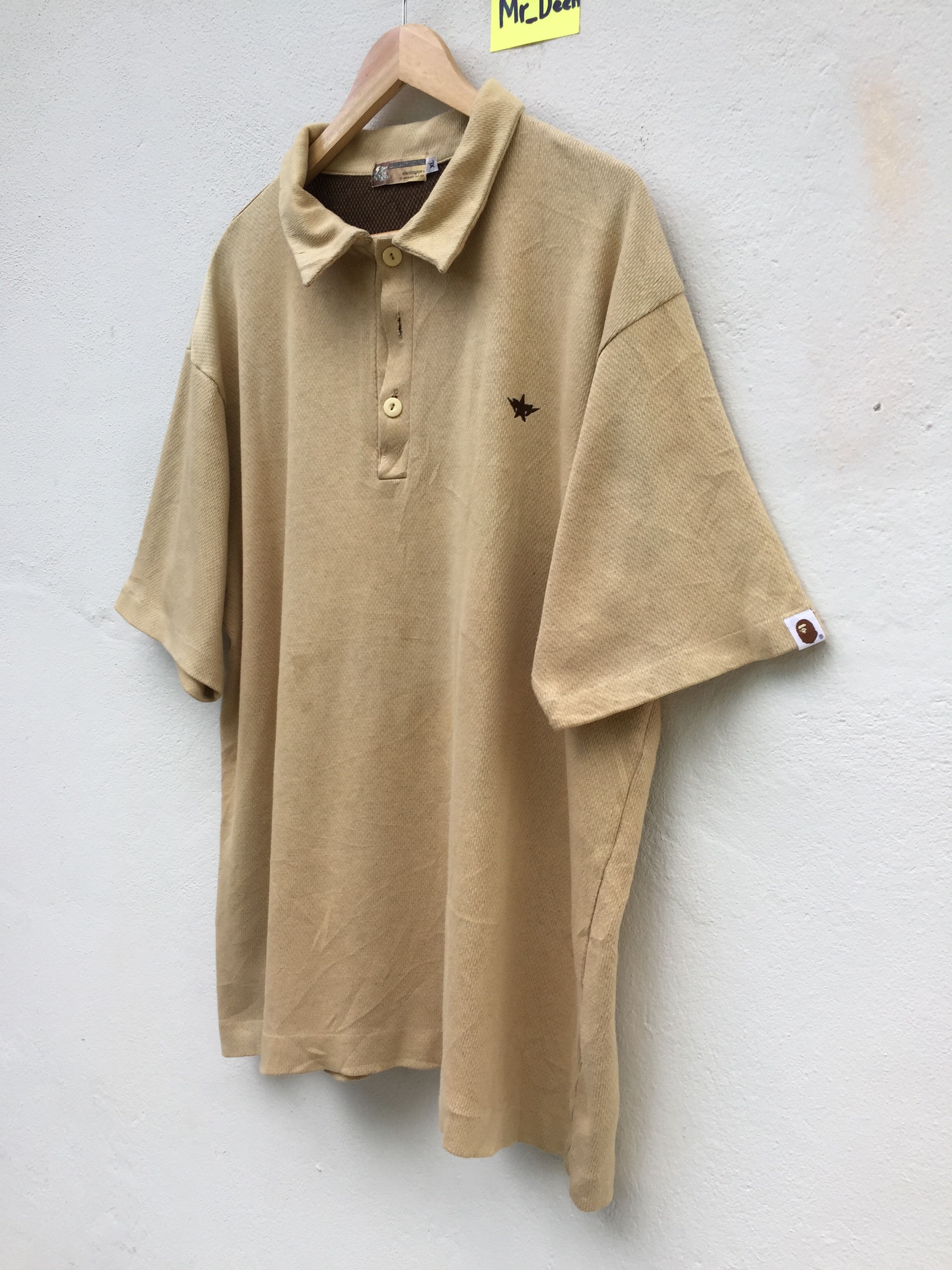 Bape Bapesta One Point Polo Size US XL / EU 56 / 4 - 3 Thumbnail
