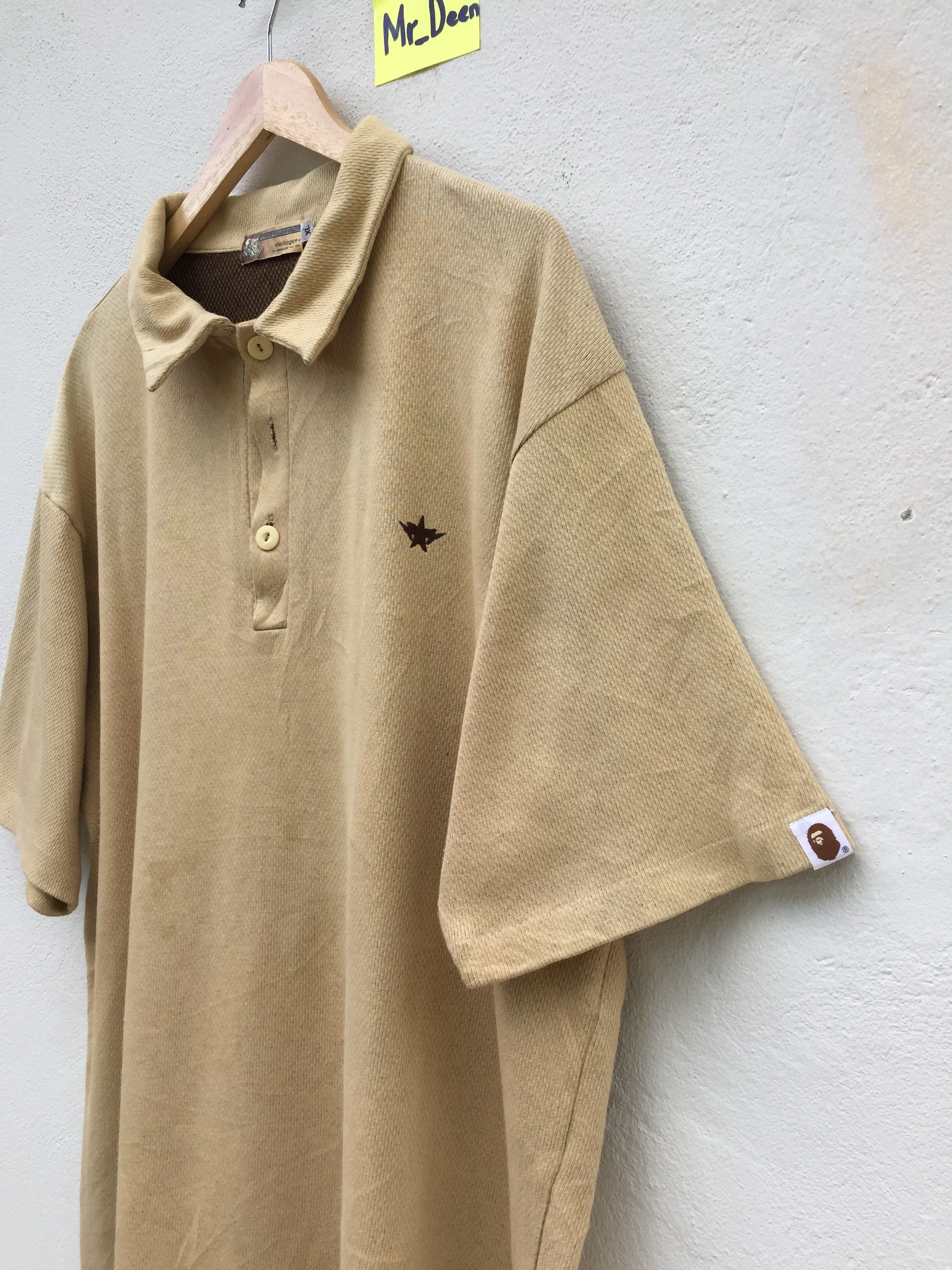 Bape Bapesta One Point Polo Size US XL / EU 56 / 4 - 5 Thumbnail
