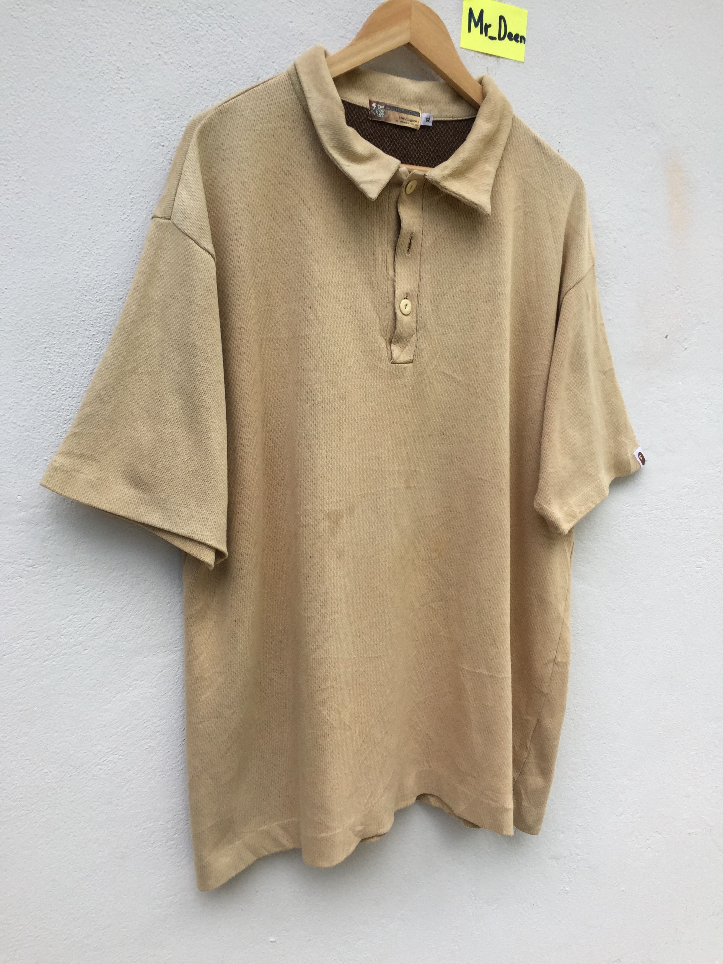 Bape Bapesta One Point Polo Size US XL / EU 56 / 4 - 2 Thumbnail