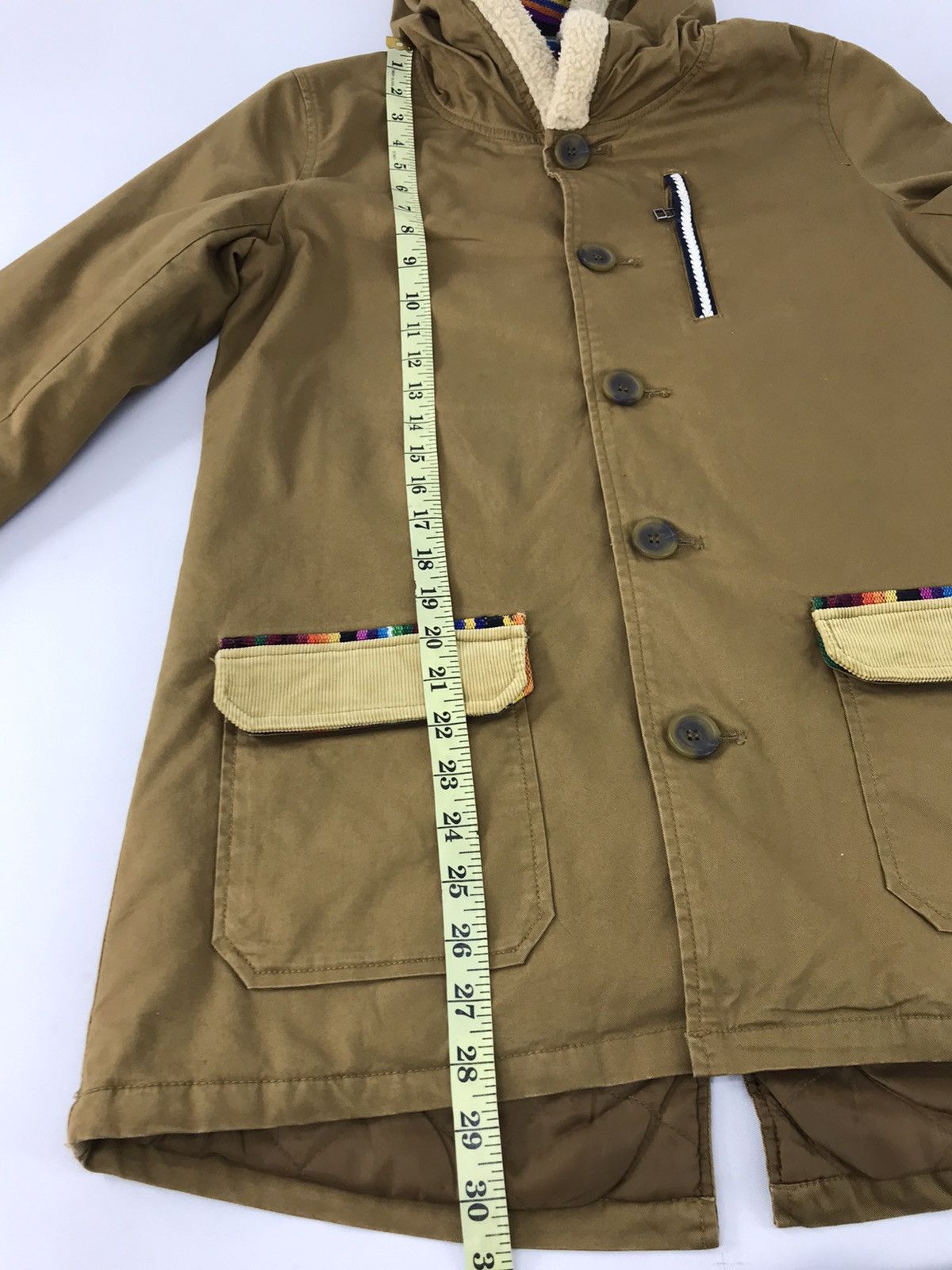Japanese Brand Tititaca Hype Style Jacket Fashion Mix Khakis Light Padded Size US M / EU 48-50 / 2 - 9 Thumbnail