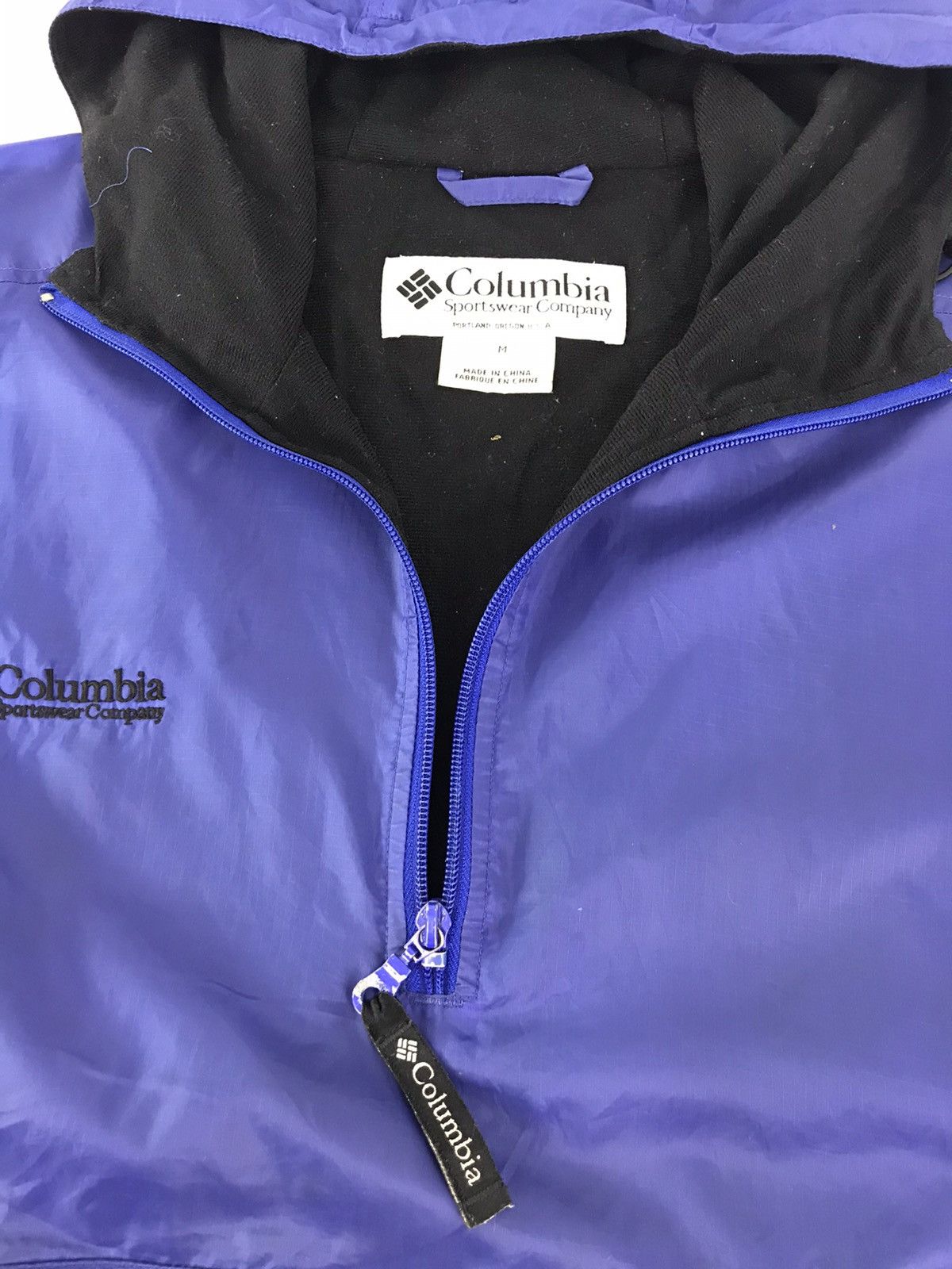 Columbia × Vintage Vintage Columbia Windbreaker Jacket Fashion Outdoor Hiking Size US XL / EU 56 / 4 - 4 Thumbnail