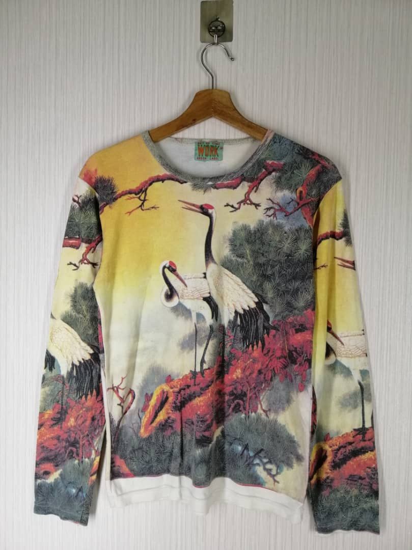 Japanese Brand Rare Japanese Graphic Overprint Inspired Gaultier Tee Size US S / EU 44-46 / 1 - 1 Thumbnail