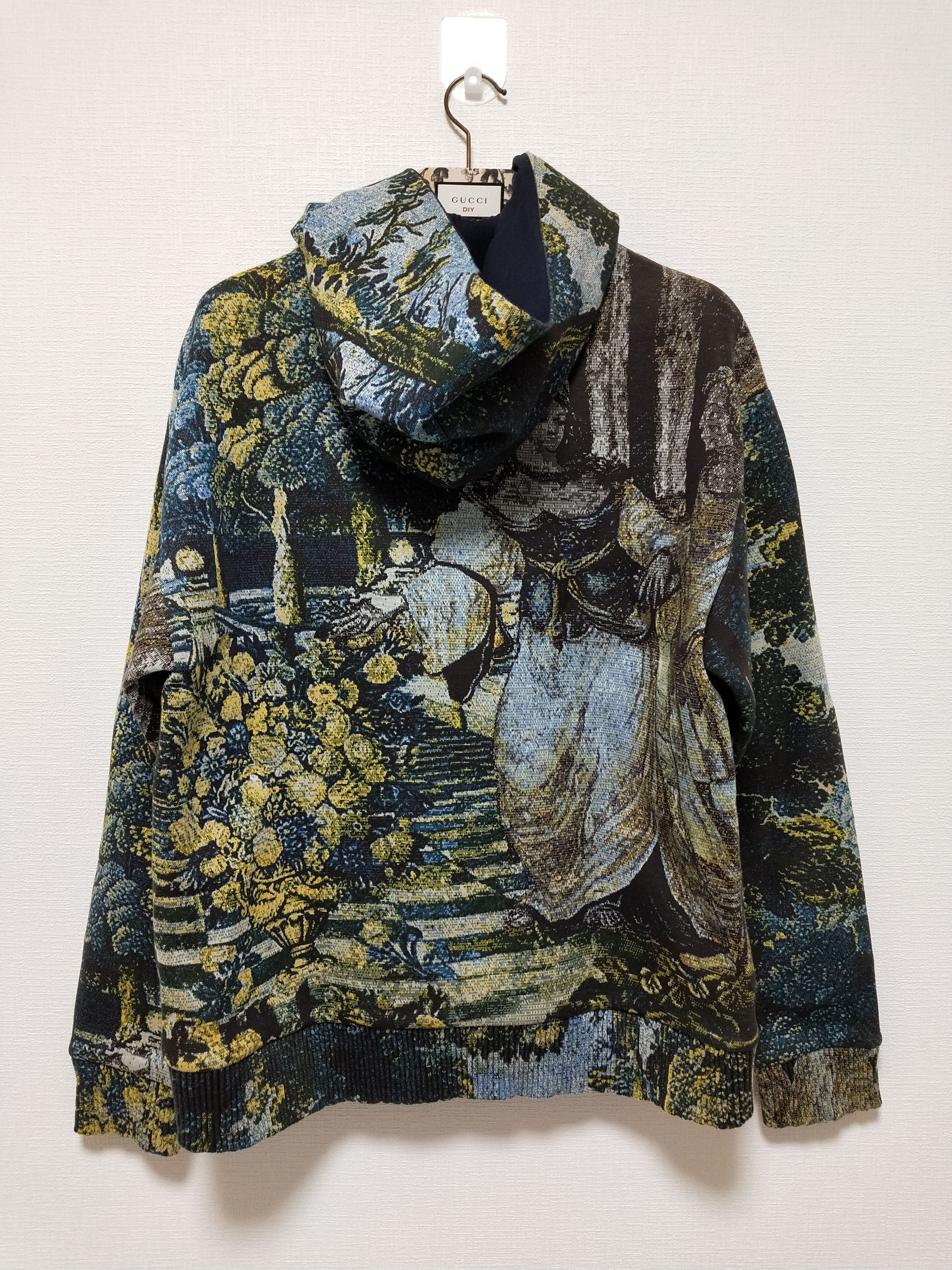 Louis Vuitton Tapestry Jacquard 3D Pocket Hoodie Size US L / EU 52-54 / 3 - 2 Thumbnail
