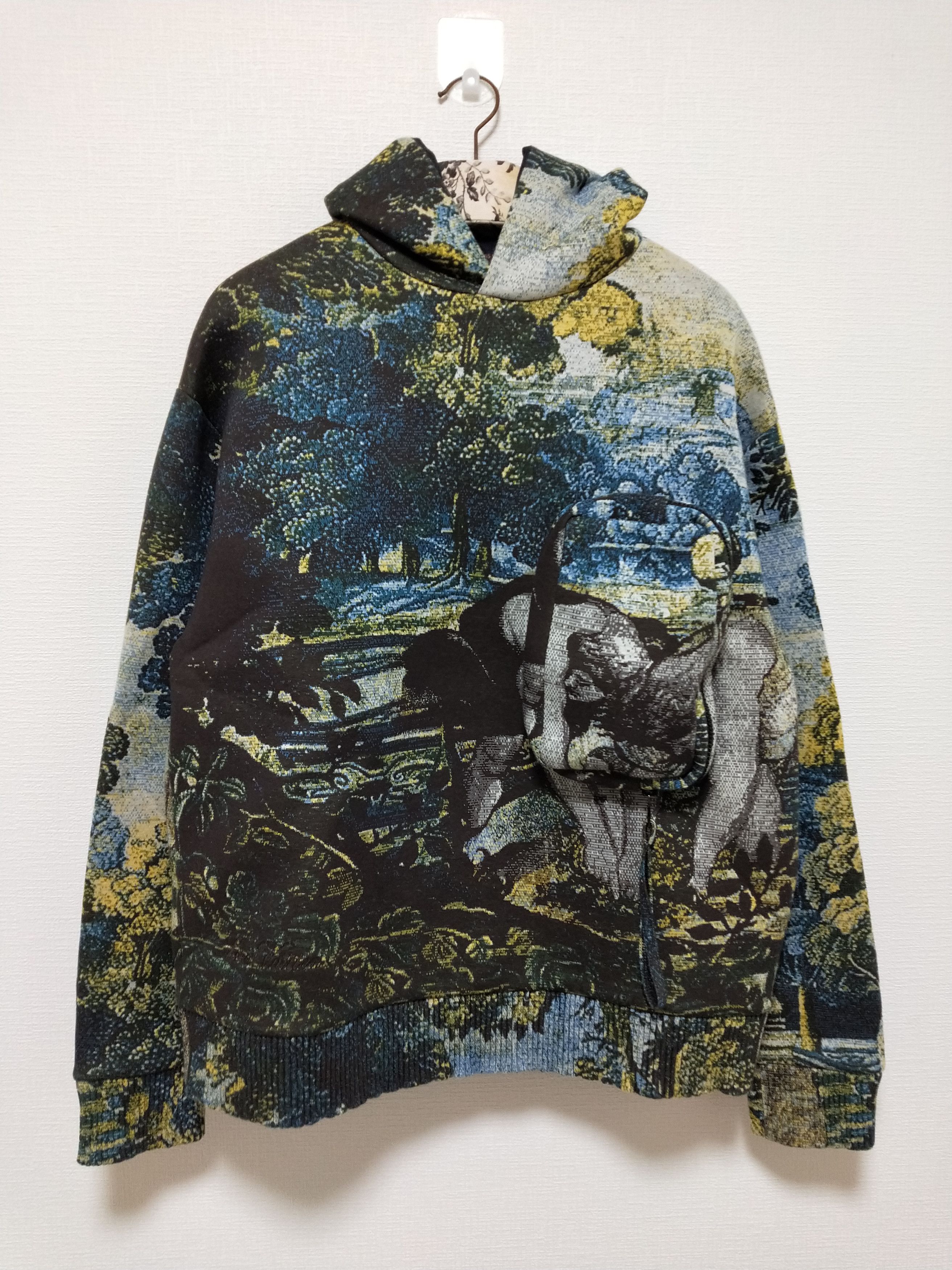 Louis Vuitton Tapestry Jacquard 3D Pocket Hoodie Size US L / EU 52-54 / 3 - 1 Thumbnail