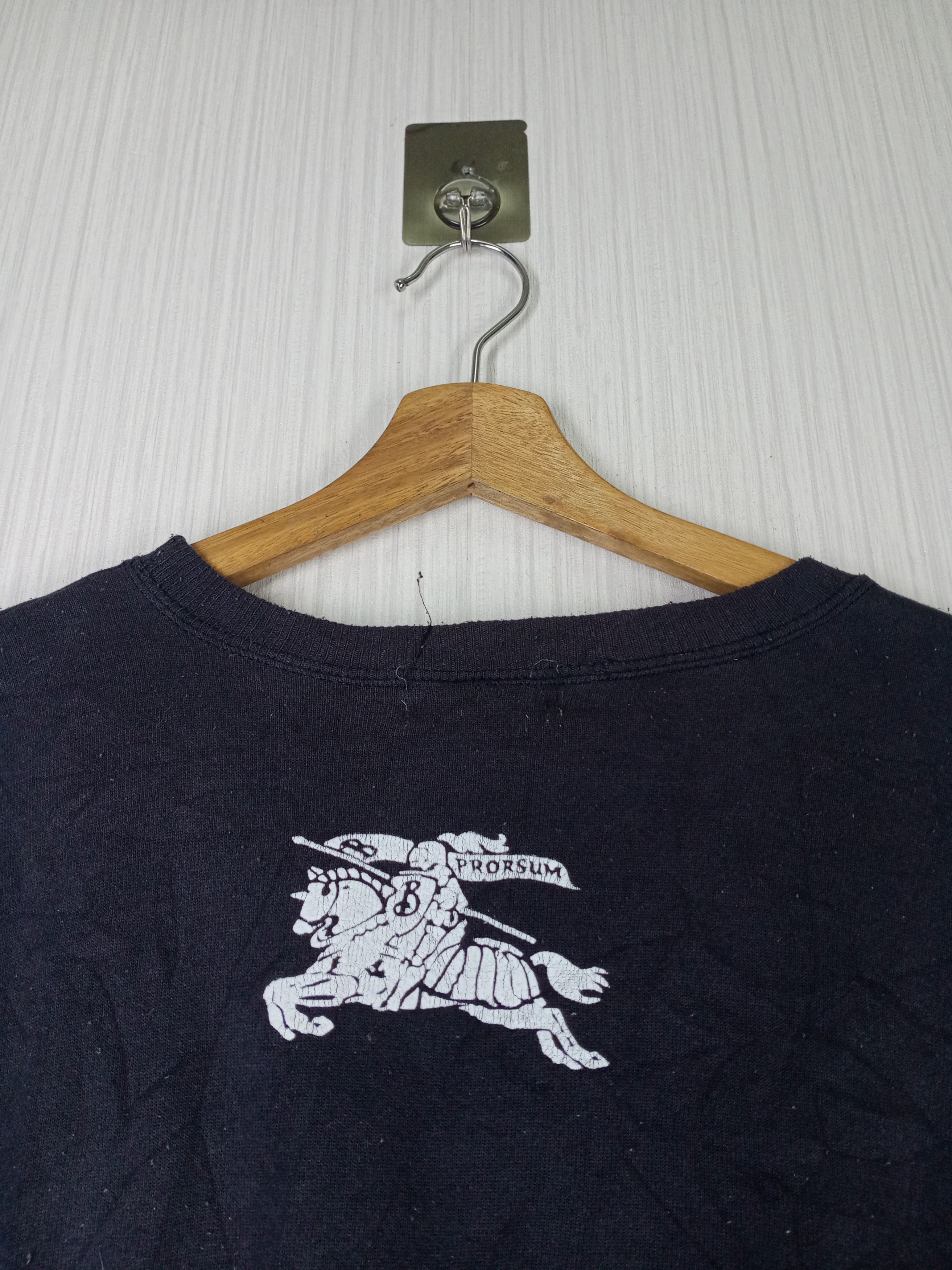 Burberry Rare Vintage Burberry Prorsum Big Logo Sweatshirt Size US M / EU 48-50 / 2 - 3 Thumbnail