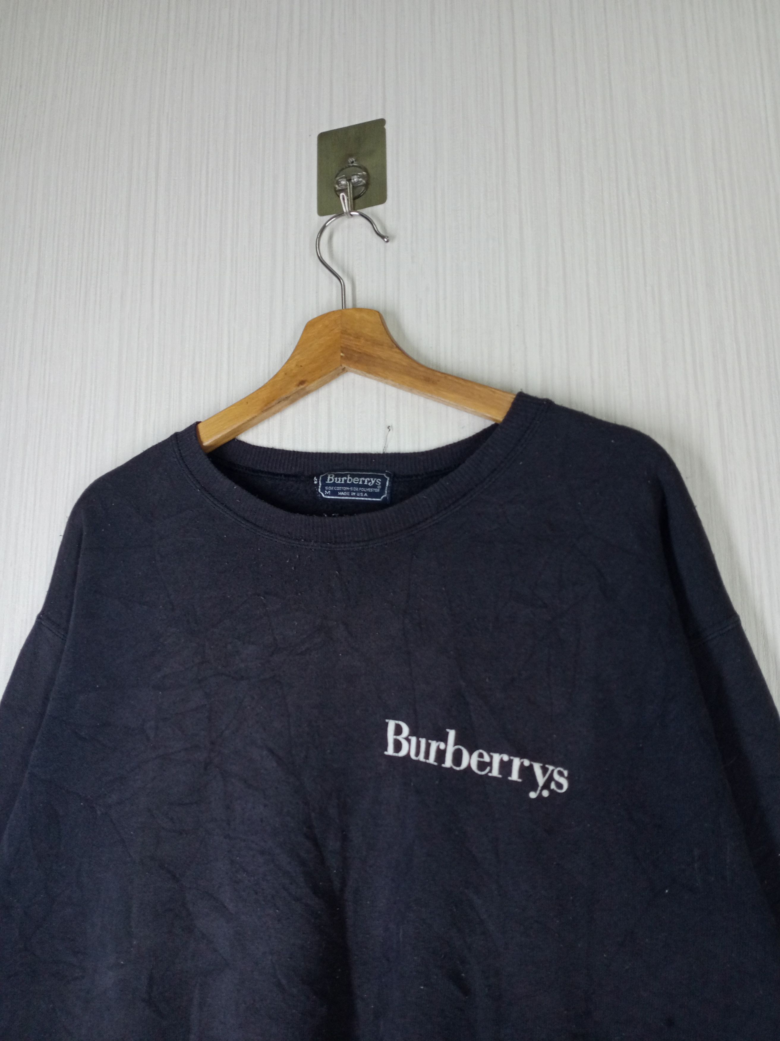 Burberry Rare Vintage Burberry Prorsum Big Logo Sweatshirt Size US M / EU 48-50 / 2 - 4 Thumbnail