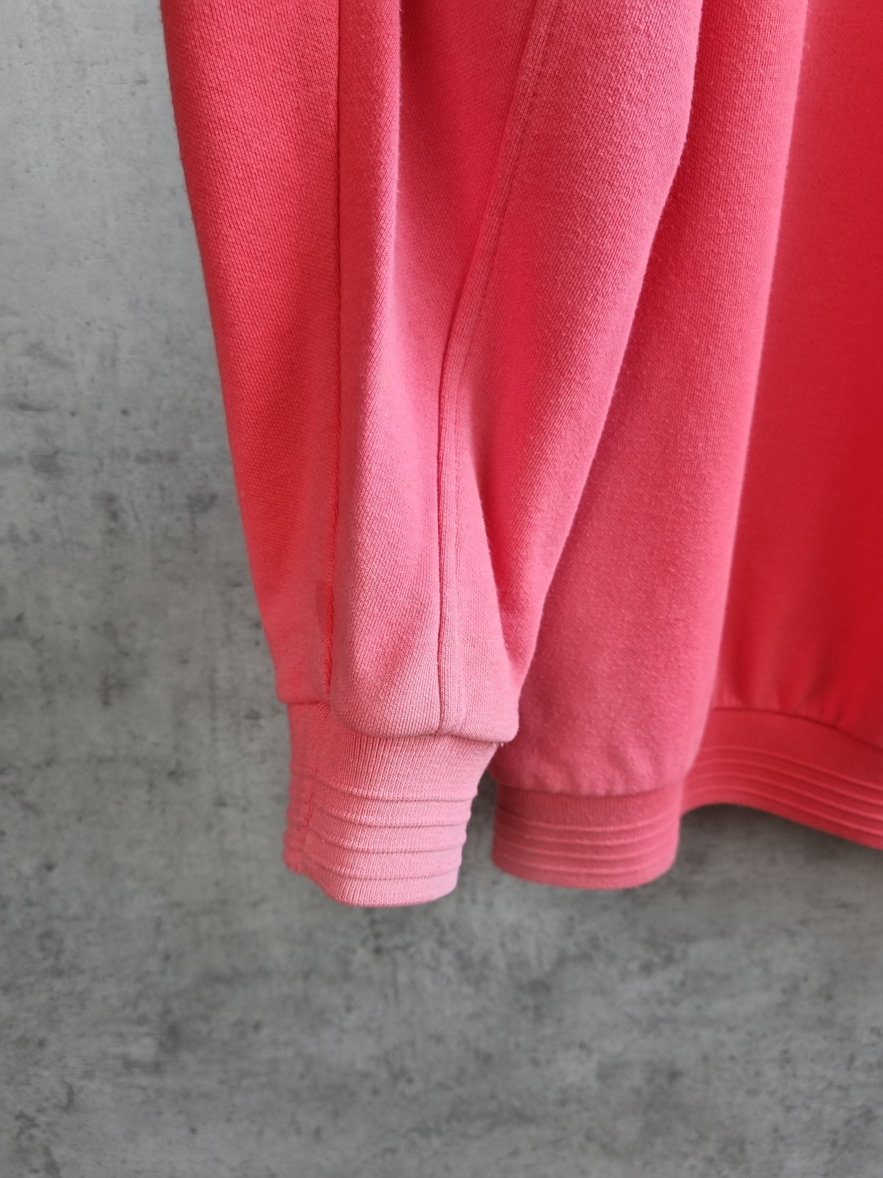 Nike × Vintage Rare 90s NIKE USA Faded Pink Embroidered Logo Sweatshirt Size US L / EU 52-54 / 3 - 10 Thumbnail
