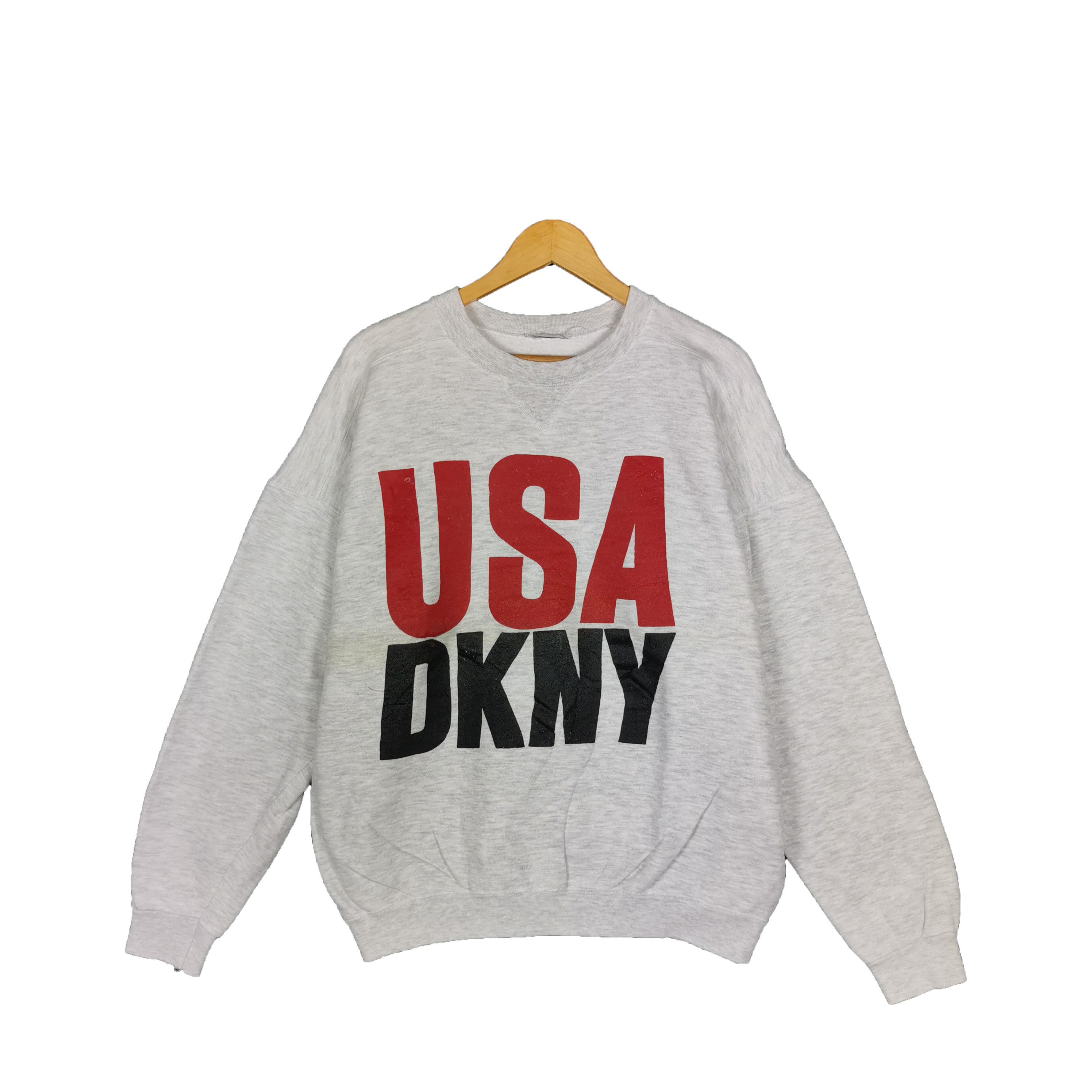 Vintage DKNY Sweatshirt Sweater New York Jumper BS1824.