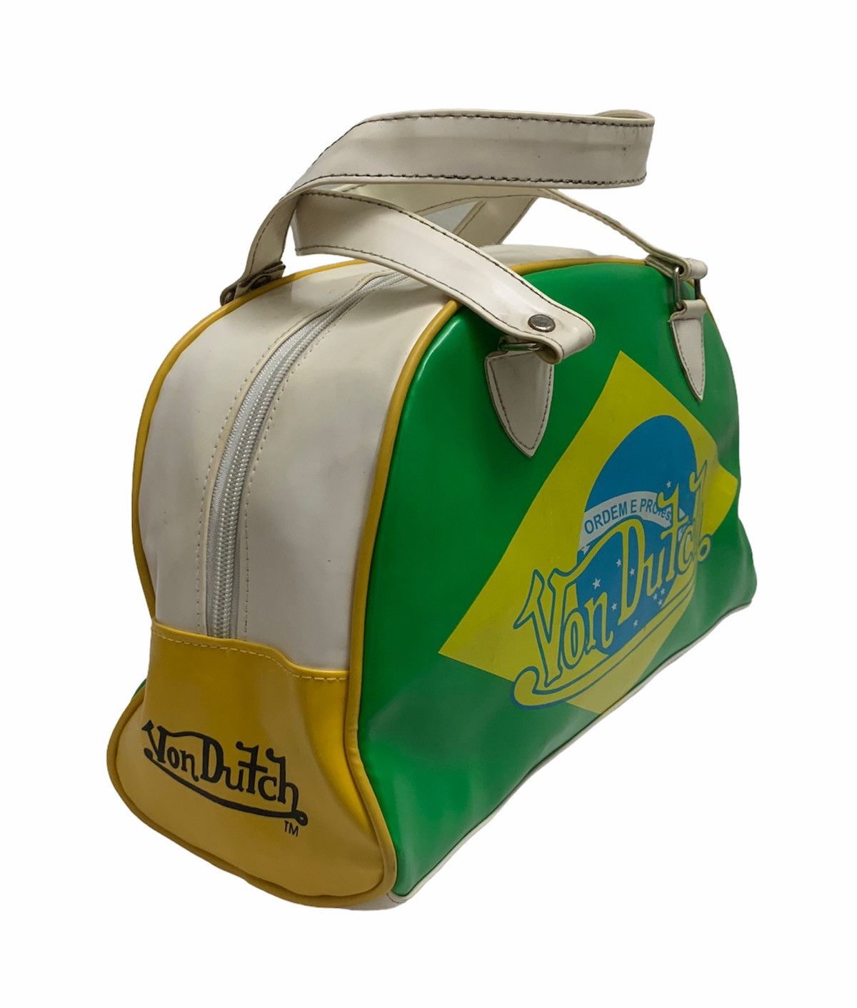 Vintage × Von Dutch RARE ‼️ Von Dutch "Brazil" Bowling Bag Small Green Size ONE SIZE - 2 Thumbnail
