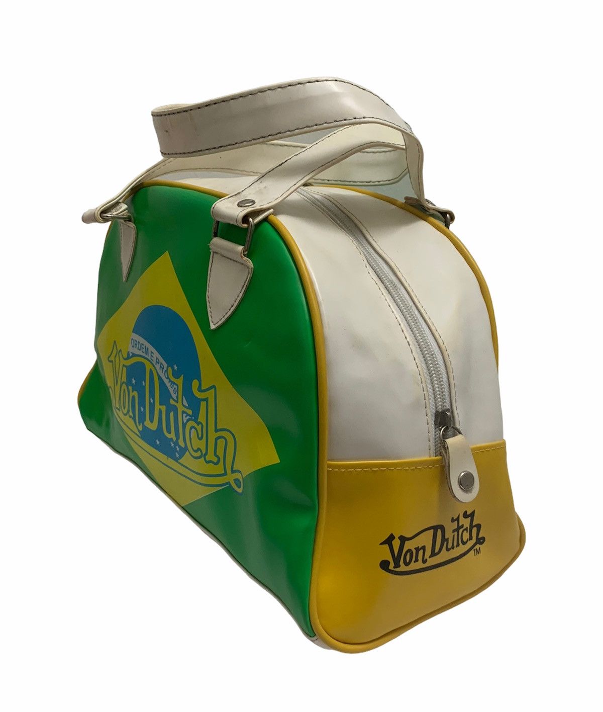Vintage × Von Dutch RARE ‼️ Von Dutch "Brazil" Bowling Bag Small Green Size ONE SIZE - 3 Thumbnail