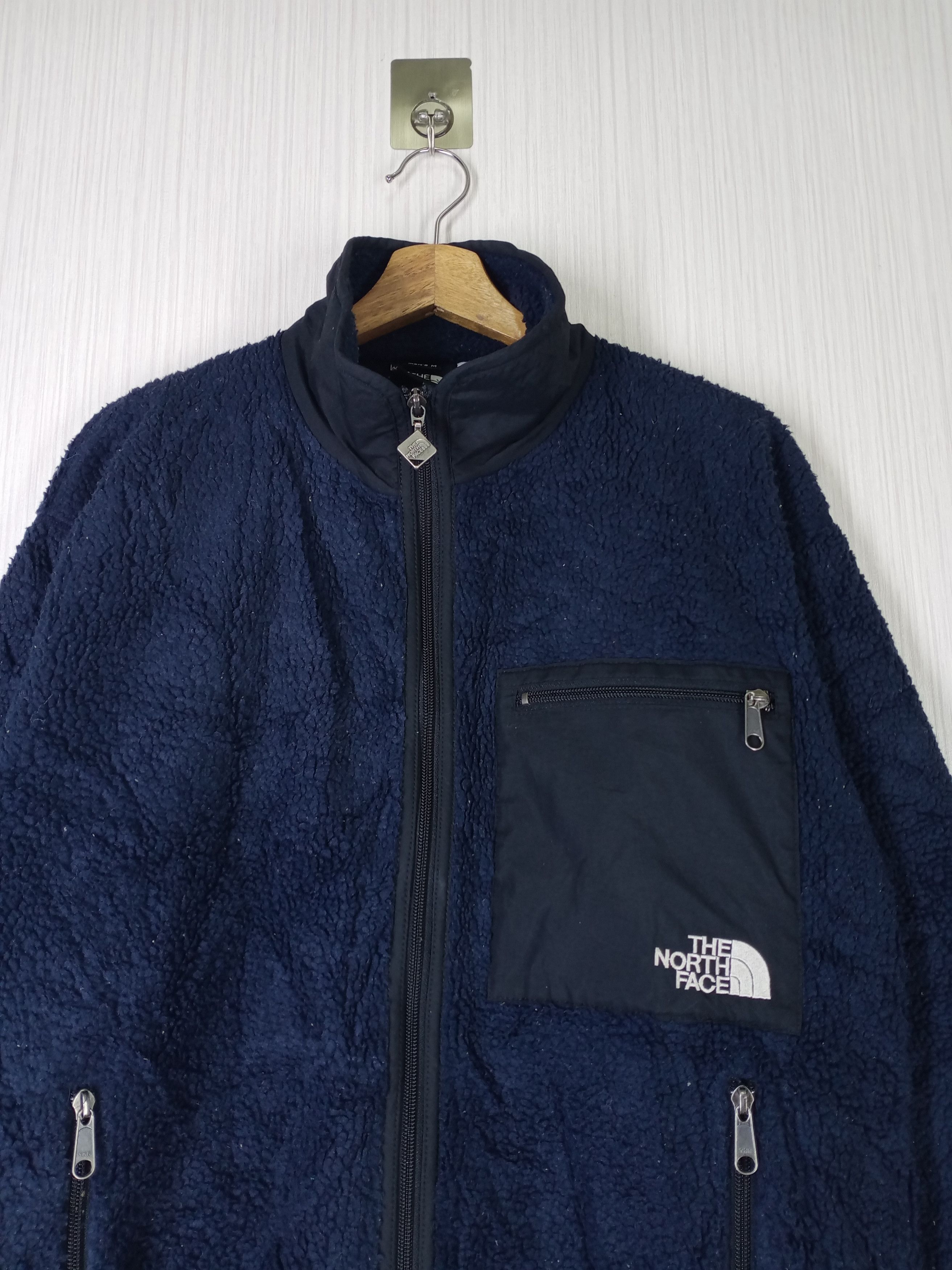 The North Face Extreme Pile Wind Stopper Full Zipper Sherpa Fleece Jacket Size US L / EU 52-54 / 3 - 2 Thumbnail