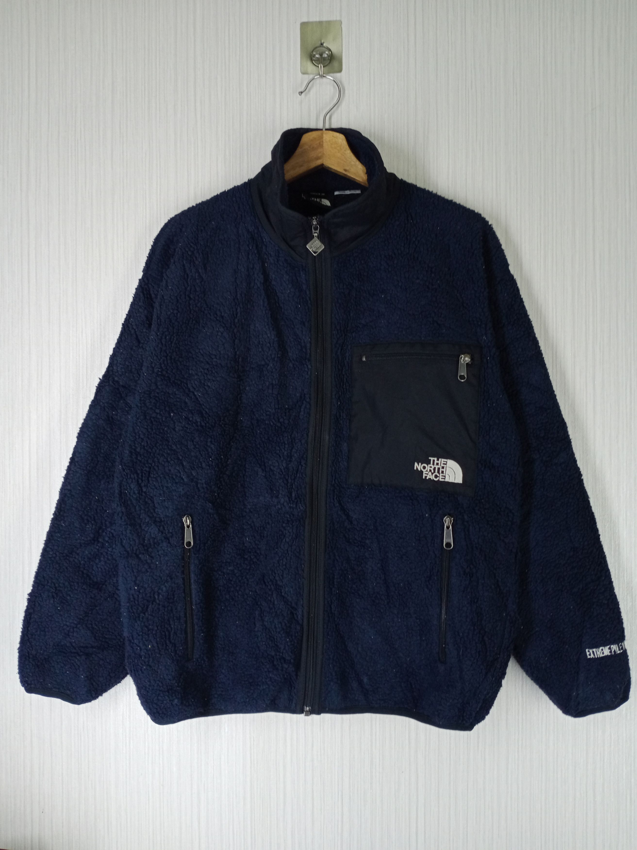 The North Face Extreme Pile Wind Stopper Full Zipper Sherpa Fleece Jacket Size US L / EU 52-54 / 3 - 1 Thumbnail