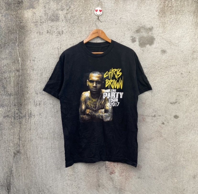 Band Tees Chris Brown x 50 cent tour tshirt Size US L / EU 52-54 / 3 - 1 Thumbnail