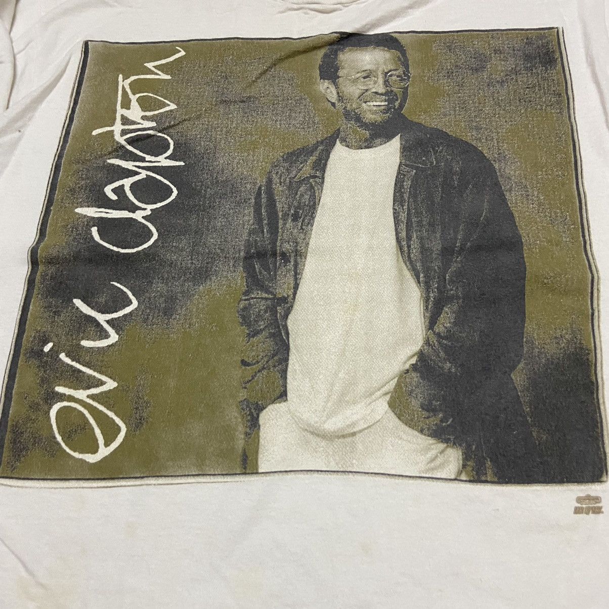 Band Tees Vintage 90s Eric Clapton Tshirt Size US L / EU 52-54 / 3 - 3 Thumbnail