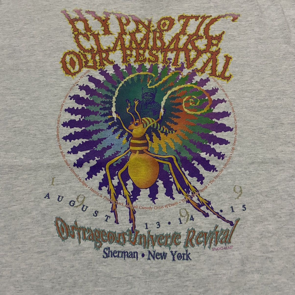 Band Tees Vintage 90s hypnotic clambake tshirt musical group Size US XL / EU 56 / 4 - 2 Thumbnail