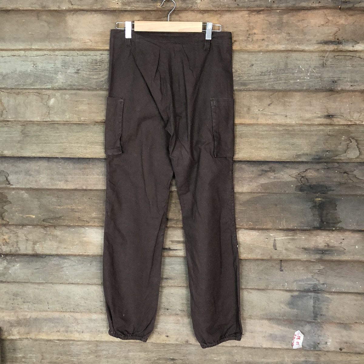 Japanese Brand S.G.U Dark Brown multipocket tactical Cargo Pants #4998 Size 27" / US 4 / IT 40 - 9 Thumbnail