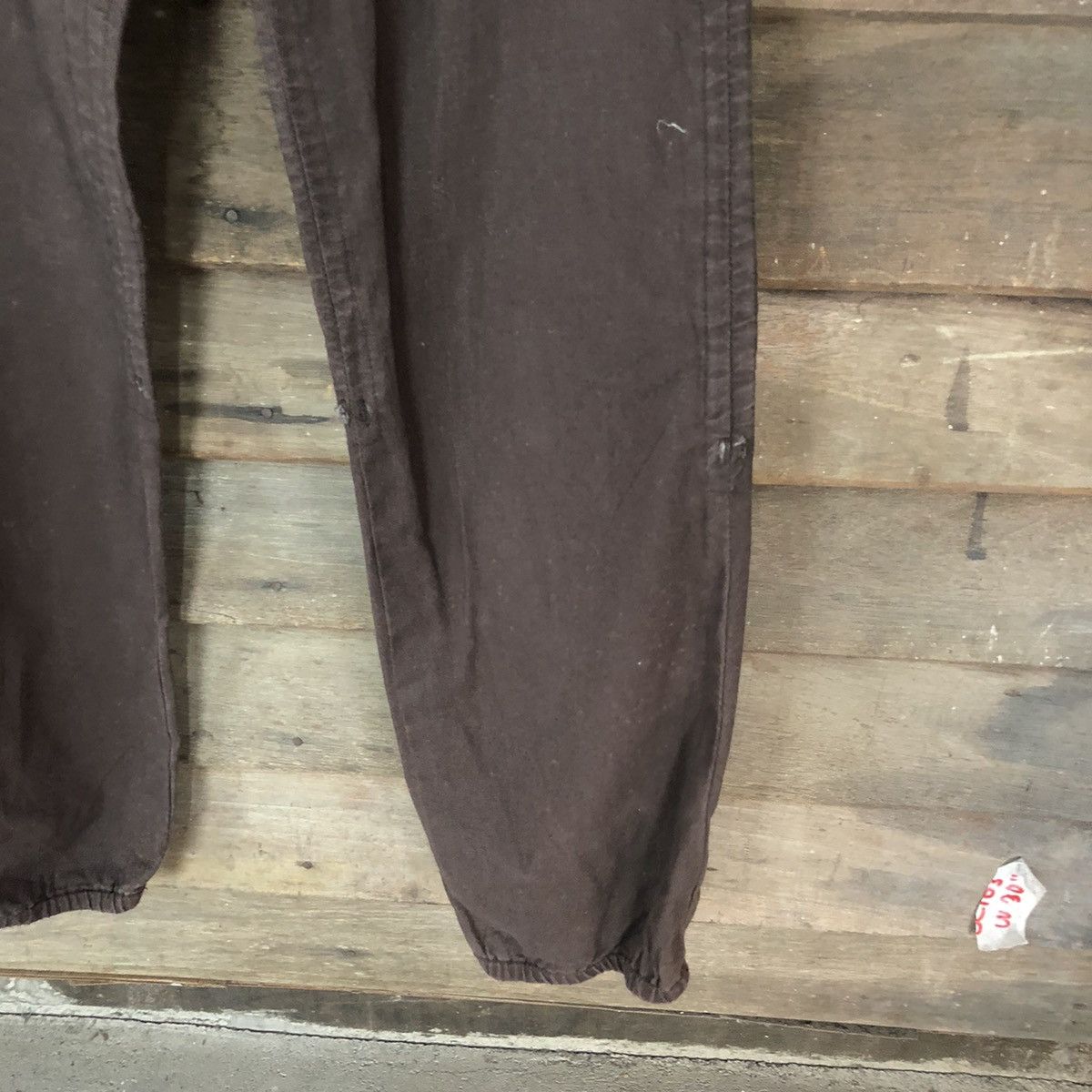 Japanese Brand S.G.U Dark Brown multipocket tactical Cargo Pants #4998 Size 27" / US 4 / IT 40 - 7 Thumbnail