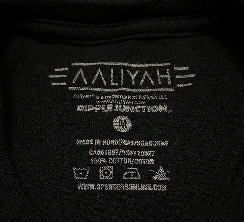 Band Tees Aaliyah tshirt by ripple junction Size US M / EU 48-50 / 2 - 3 Thumbnail
