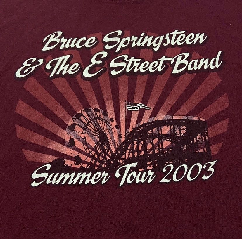 Band Tees Vintage Bruce Springsteen tour tshirt Size US XXL / EU 58 / 5 - 3 Thumbnail