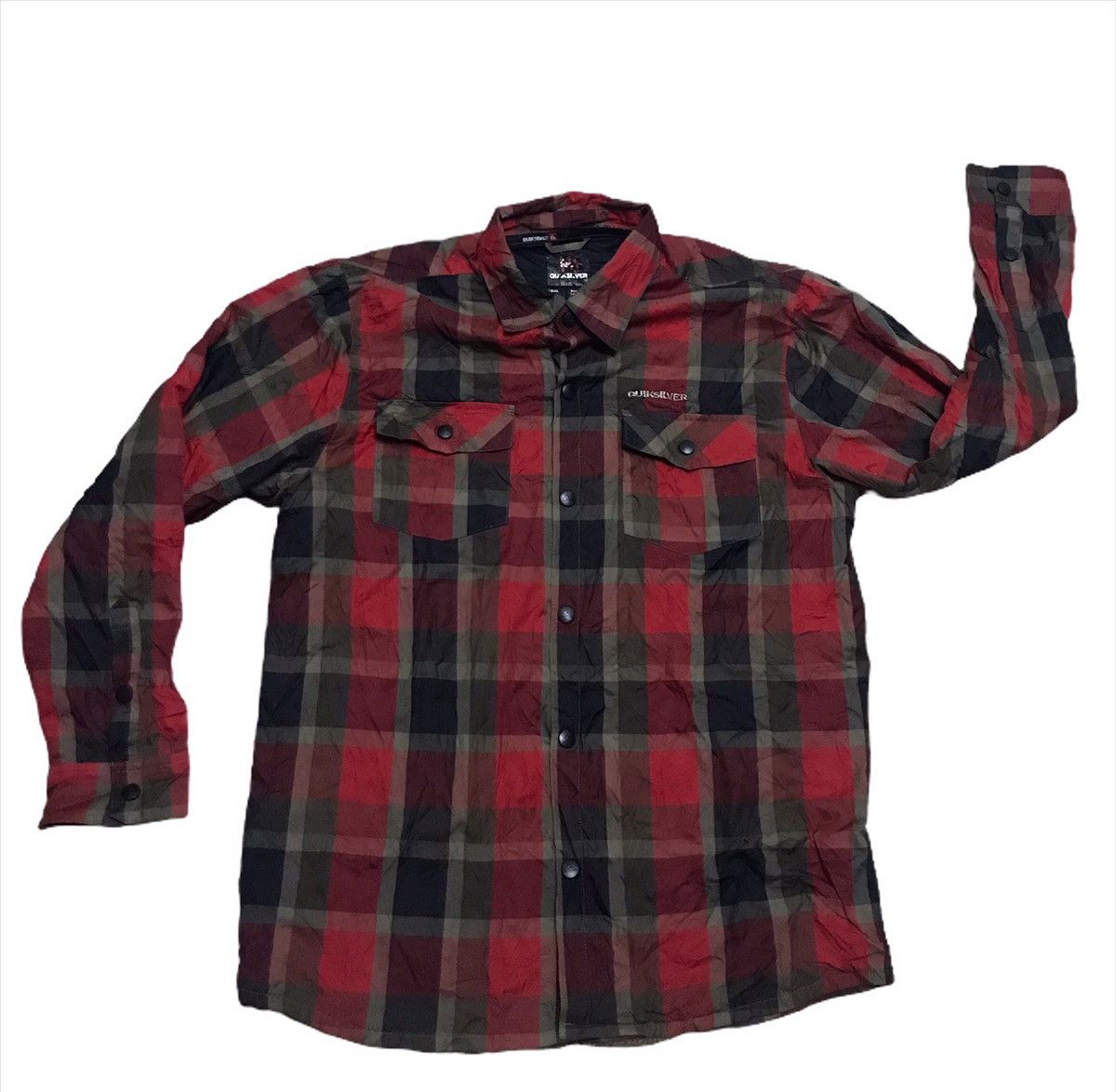 Quiksilver Quiksilver tartan button up Size US S / EU 44-46 / 1 - 5 Thumbnail