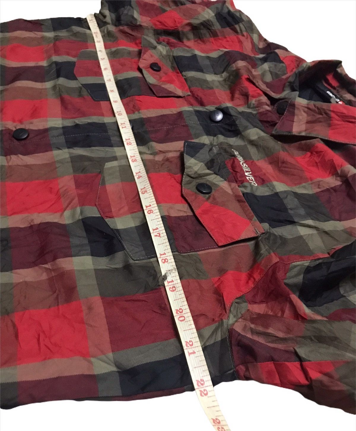 Quiksilver Quiksilver tartan button up Size US S / EU 44-46 / 1 - 6 Thumbnail