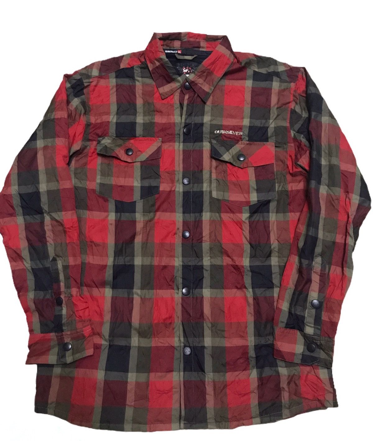 Quiksilver Quiksilver tartan button up Size US S / EU 44-46 / 1 - 4 Thumbnail