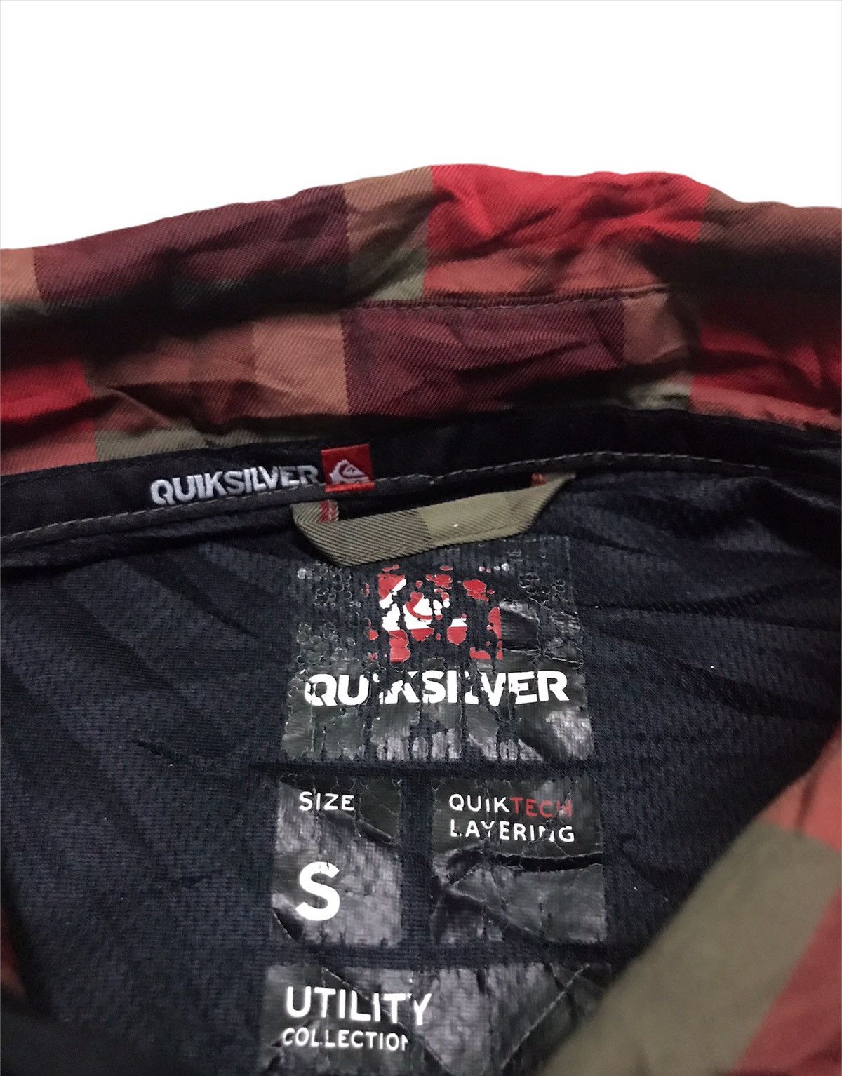 Quiksilver Quiksilver tartan button up Size US S / EU 44-46 / 1 - 2 Thumbnail