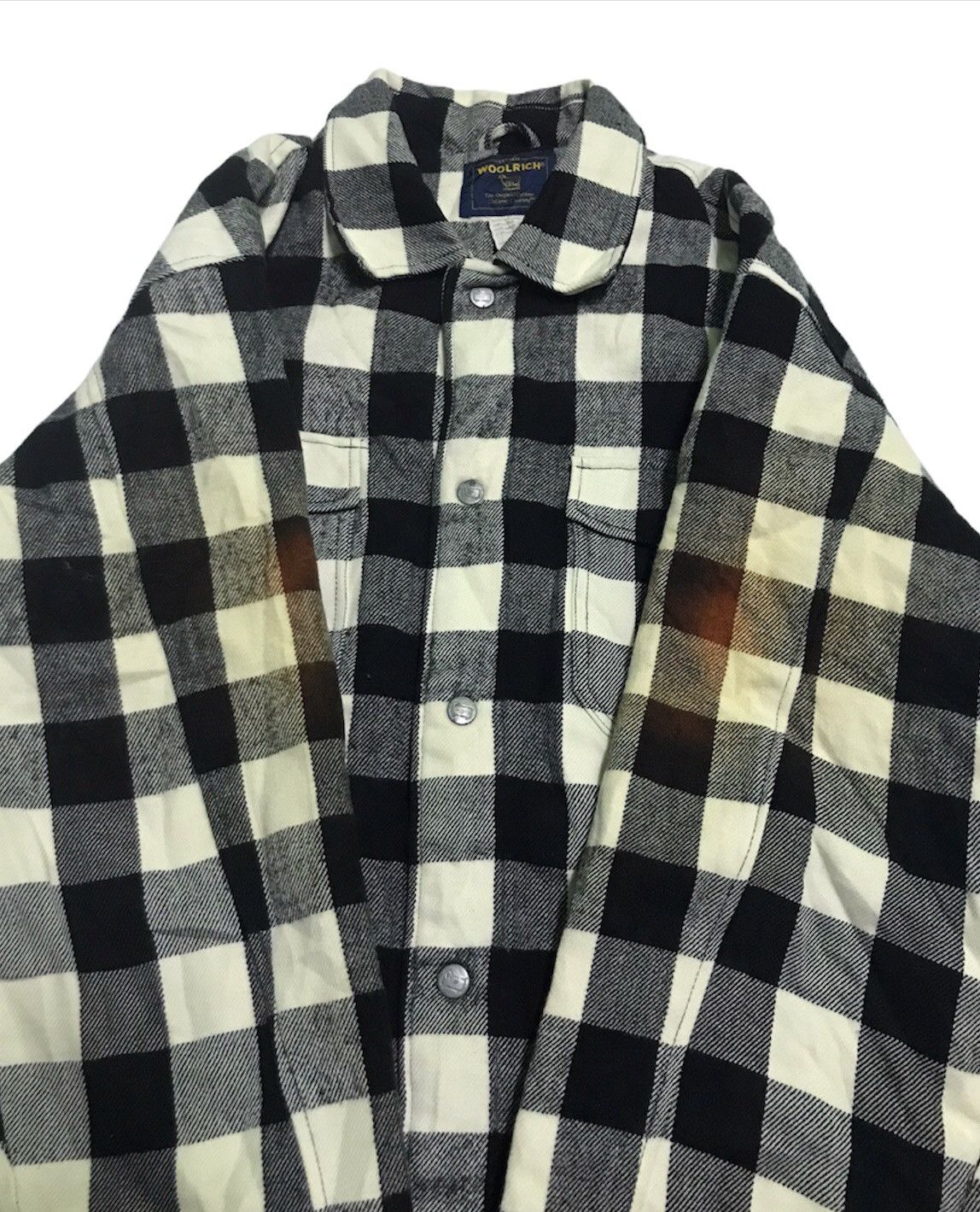 Vintage × Woolrich Woolen Mills Woolrich tartan jacket Size US L / EU 52-54 / 3 - 3 Thumbnail