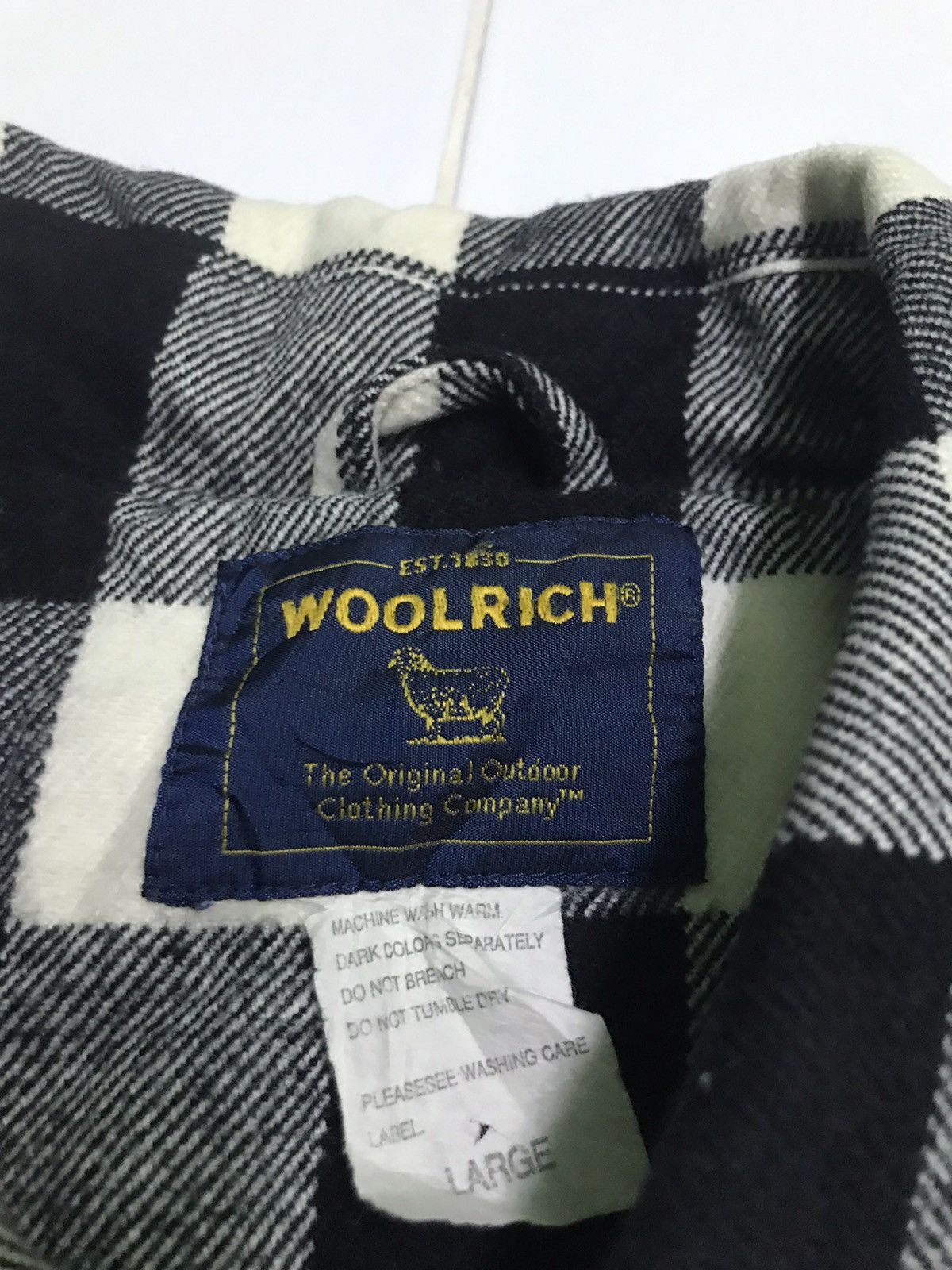 Vintage × Woolrich Woolen Mills Woolrich tartan jacket Size US L / EU 52-54 / 3 - 8 Thumbnail