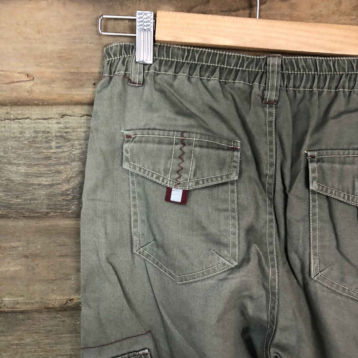 Japanese Brand Japanese Brand vintage utility Grey Cargo Pants #2656 Size 29" - 14 Thumbnail