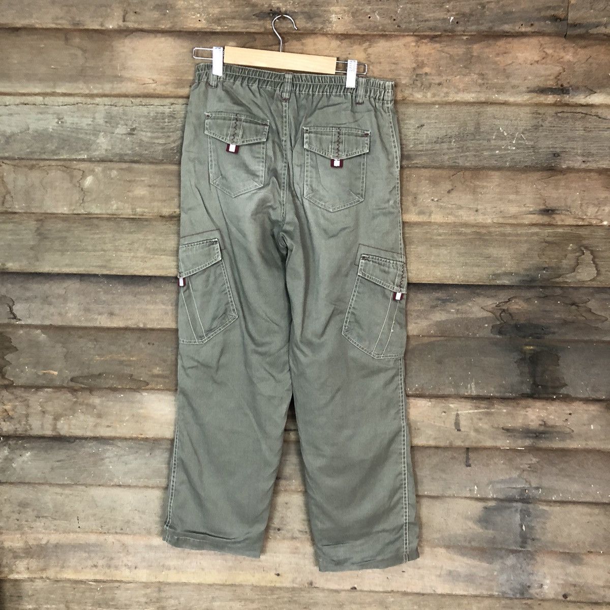 Japanese Brand Japanese Brand vintage utility Grey Cargo Pants #2656 Size 29" - 11 Thumbnail