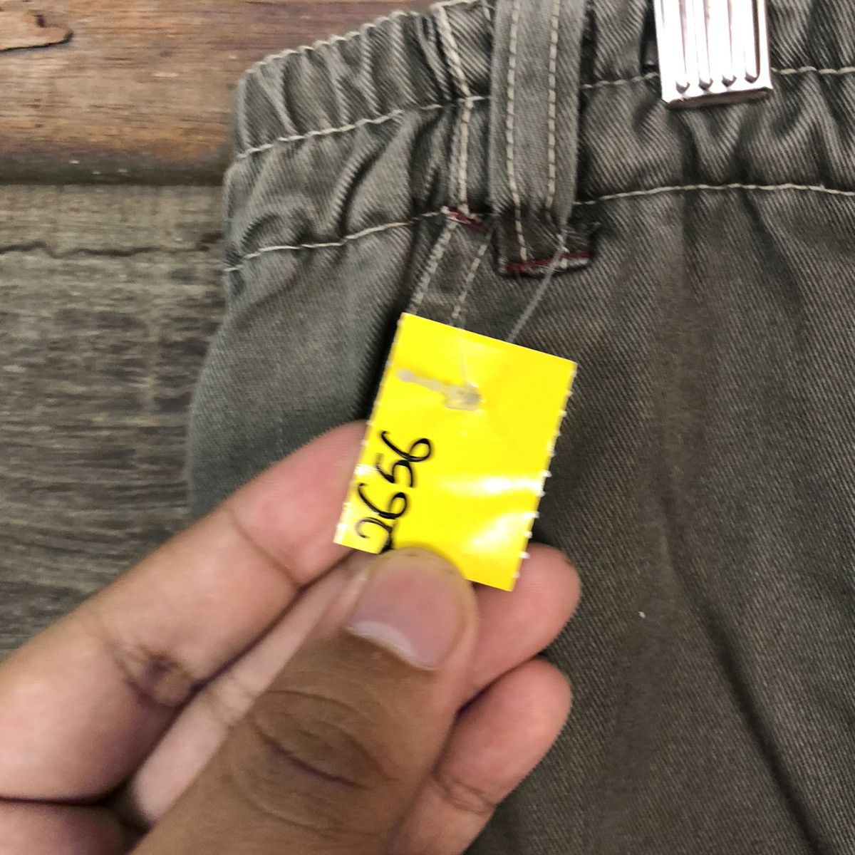 Japanese Brand Japanese Brand vintage utility Grey Cargo Pants #2656 Size 29" - 10 Thumbnail