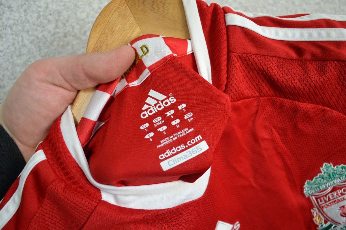 Adidas × Vintage Liverpool fc 2008 2009 home soccer shirt jersey adidas Size US S / EU 44-46 / 1 - 9 Thumbnail