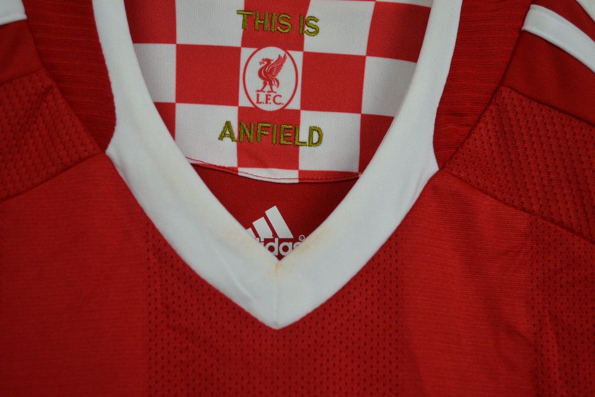 Adidas × Vintage Liverpool fc 2008 2009 home soccer shirt jersey adidas Size US S / EU 44-46 / 1 - 5 Thumbnail