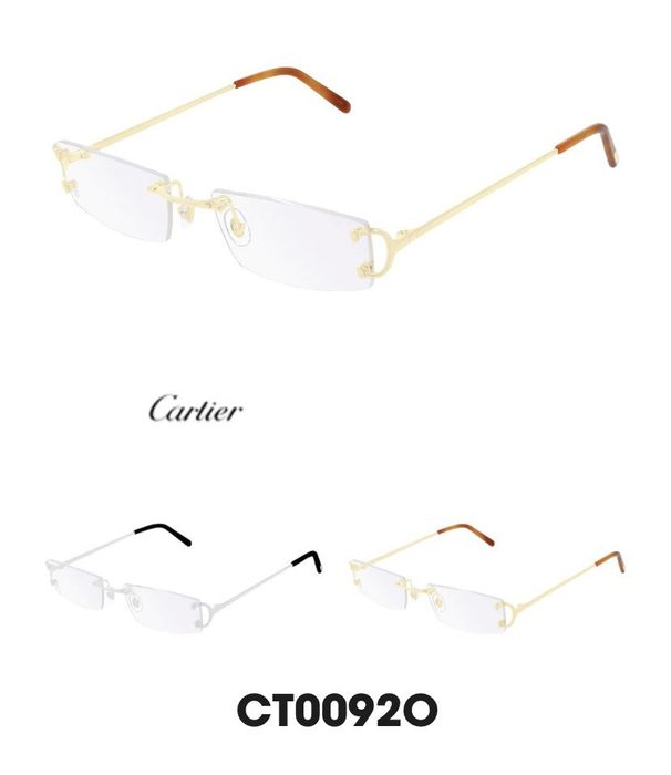 Cartier Cartier Big C Piccadilly Eyeglasses(ALL NEW) Grailed