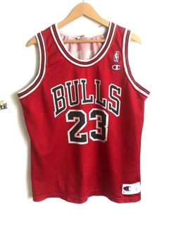 Vintage Champion Brand Chicago Bulls Michael Jordan Jersey Size Medium -  ShopperBoard