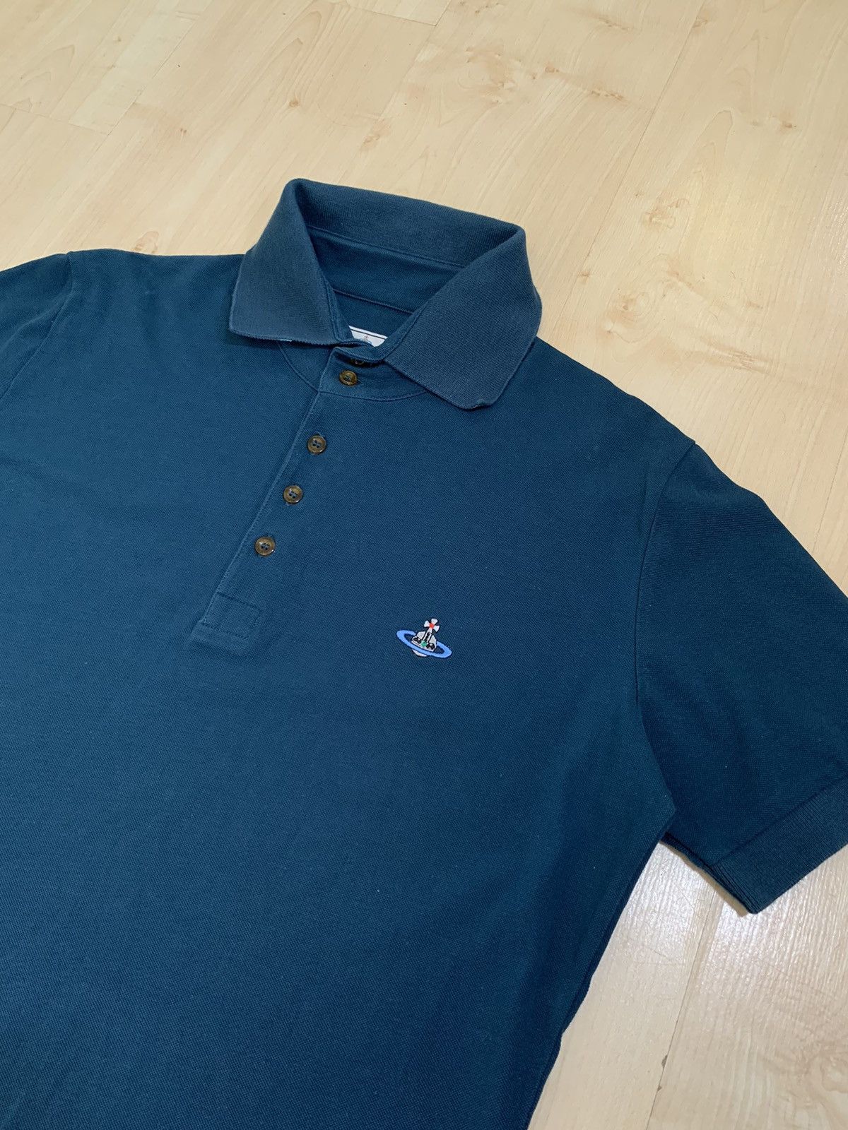 Vivienne Westwood Vivienne Westwood Luxury Polo T Shirt Size US L / EU 52-54 / 3 - 3 Thumbnail