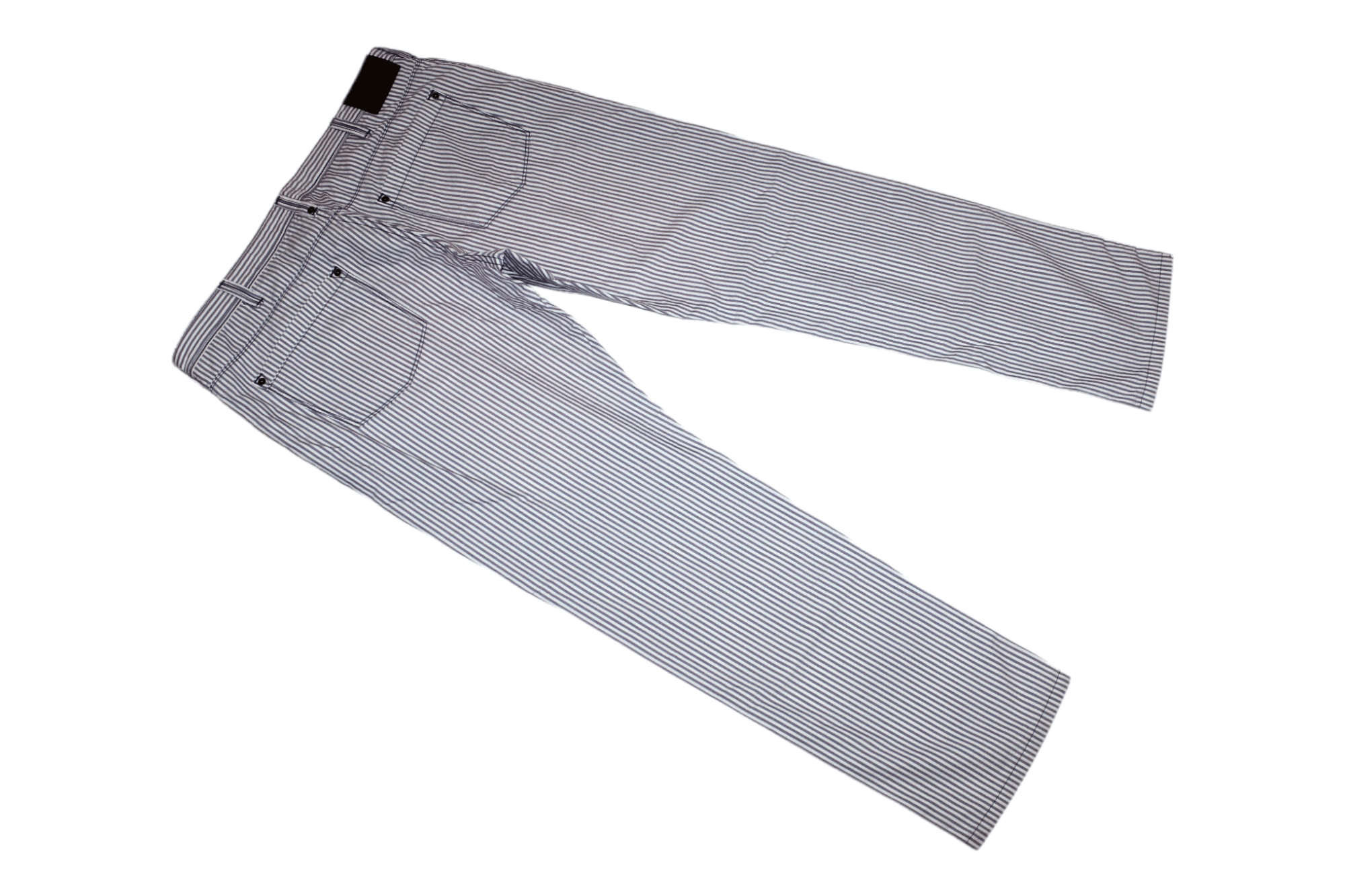 Burberry Burberry London Striped Stretch Denim Pants Size US 40 / EU 56 - 3 Thumbnail