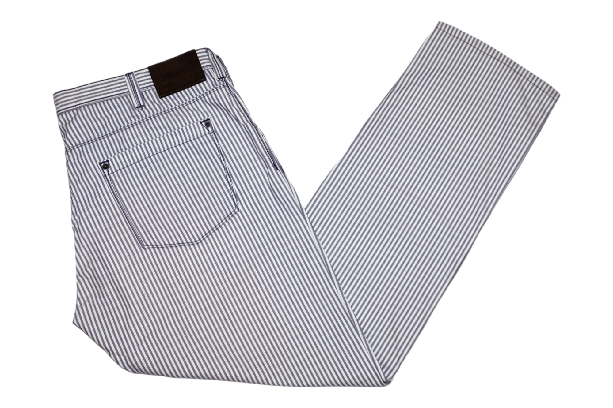 Burberry Burberry London Striped Stretch Denim Pants Size US 40 / EU 56 - 1 Thumbnail
