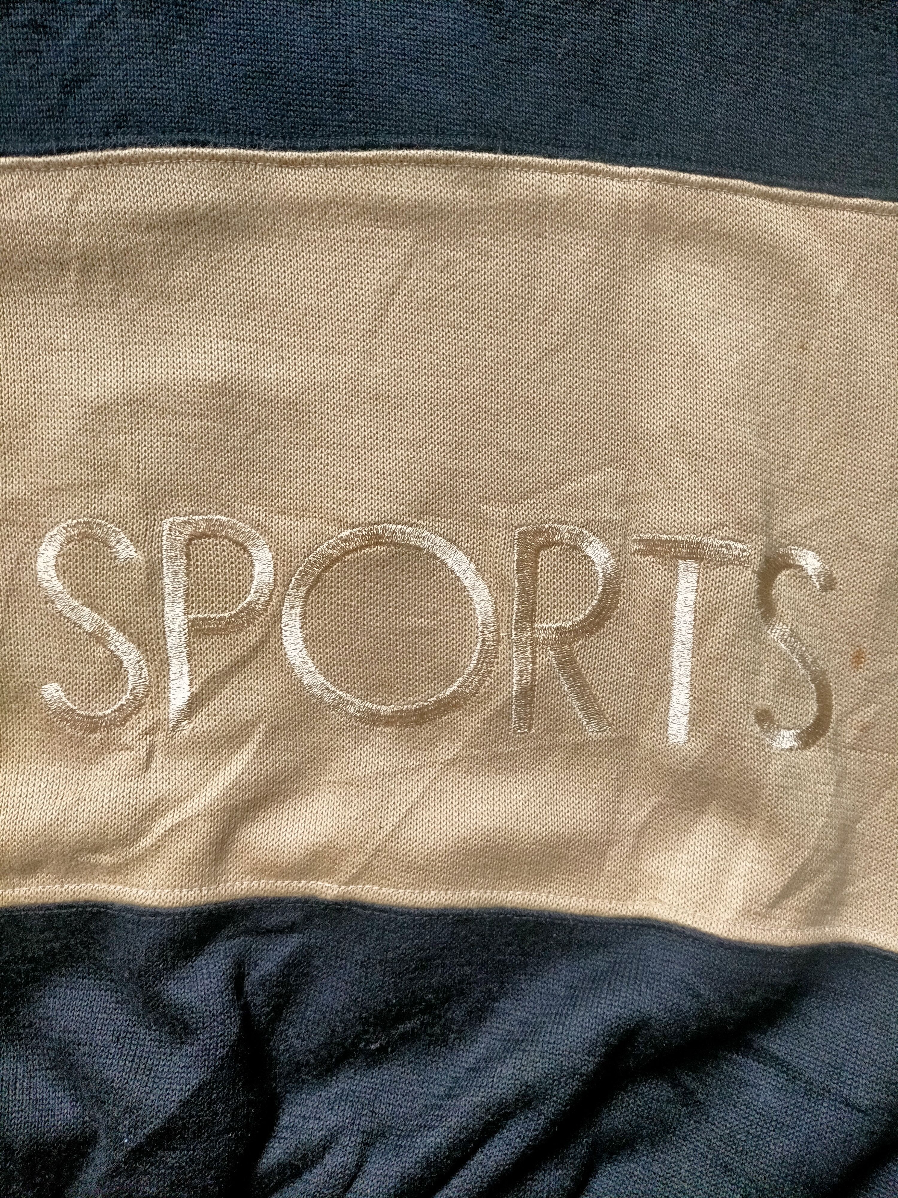 Christian Dior Monsieur Christian Dior Embroidered Spell Out Half Zipped Sweatshirt Size US L / EU 52-54 / 3 - 11 Thumbnail