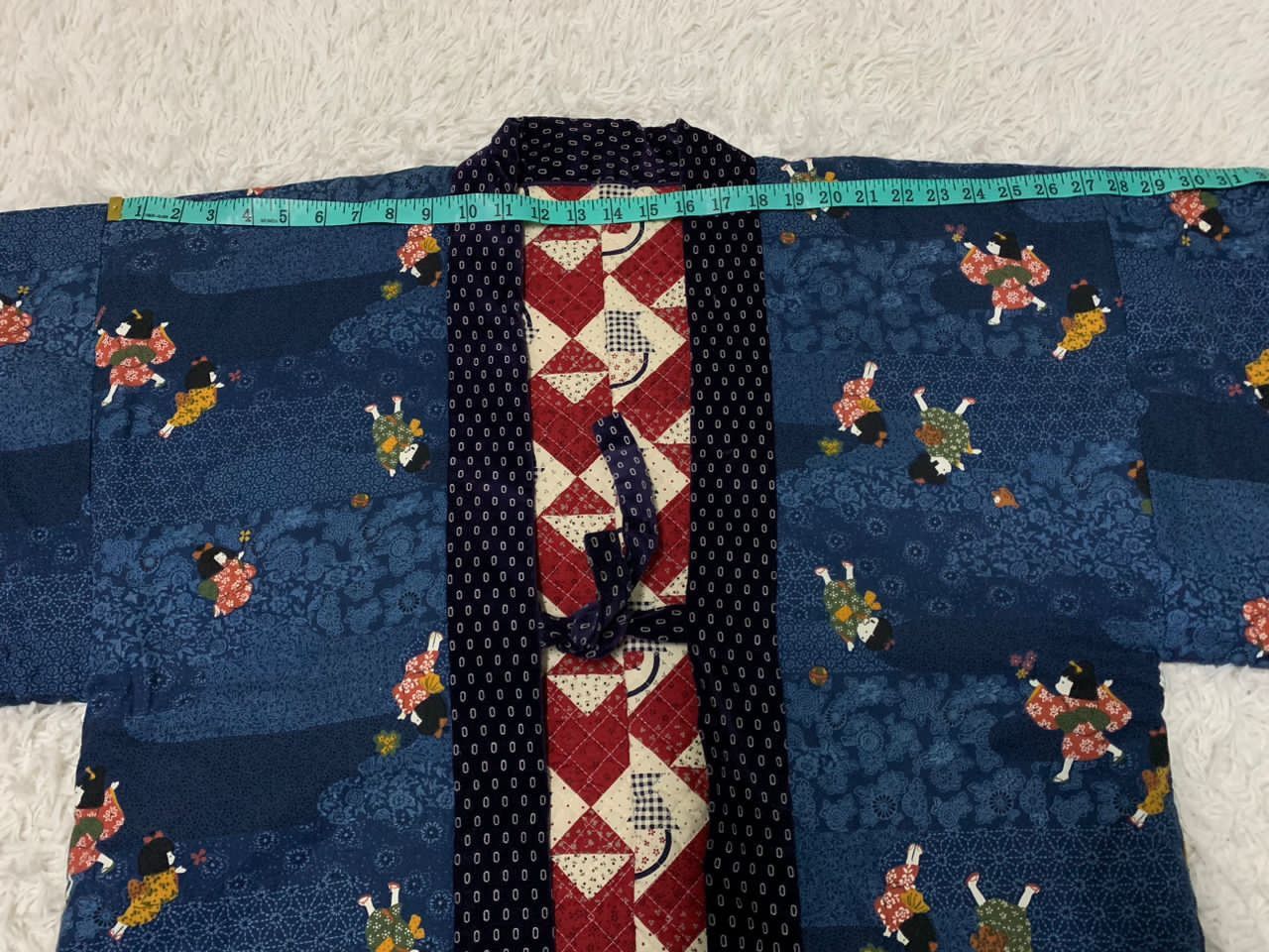 Vintage Kimono Japanese traditional jacket Size US XL / EU 56 / 4 - 7 Thumbnail
