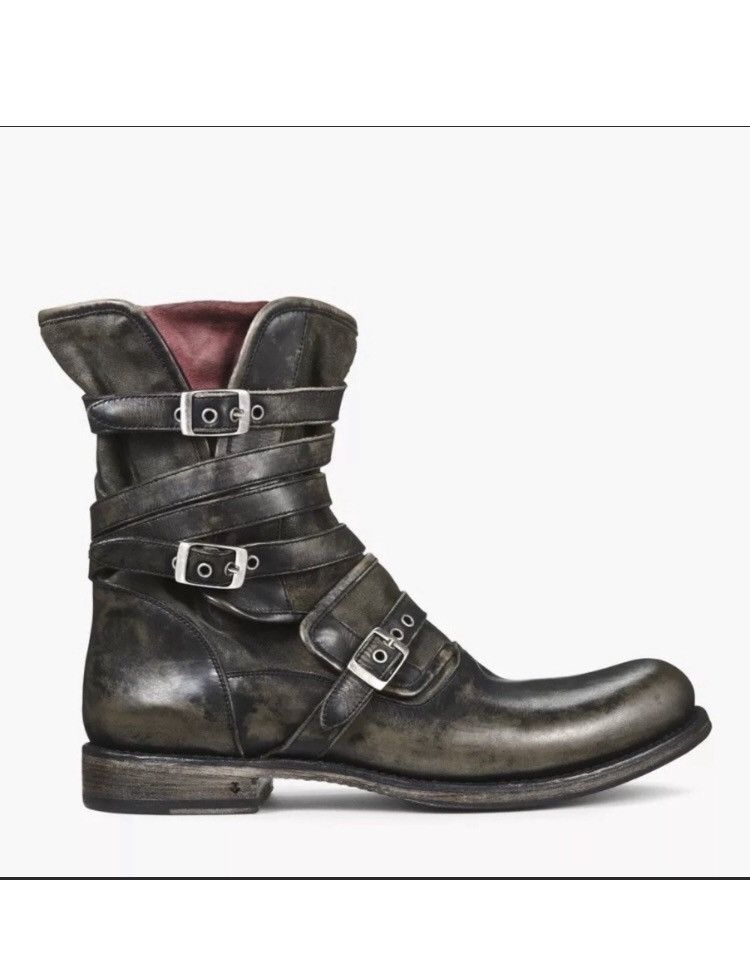 John Varvatos Triple buckle engineer boot 13 Size US 13 / EU 46 - 4 Thumbnail