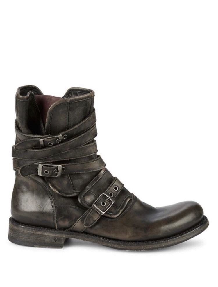 John Varvatos Triple buckle engineer boot 13 Size US 13 / EU 46 - 7 Thumbnail